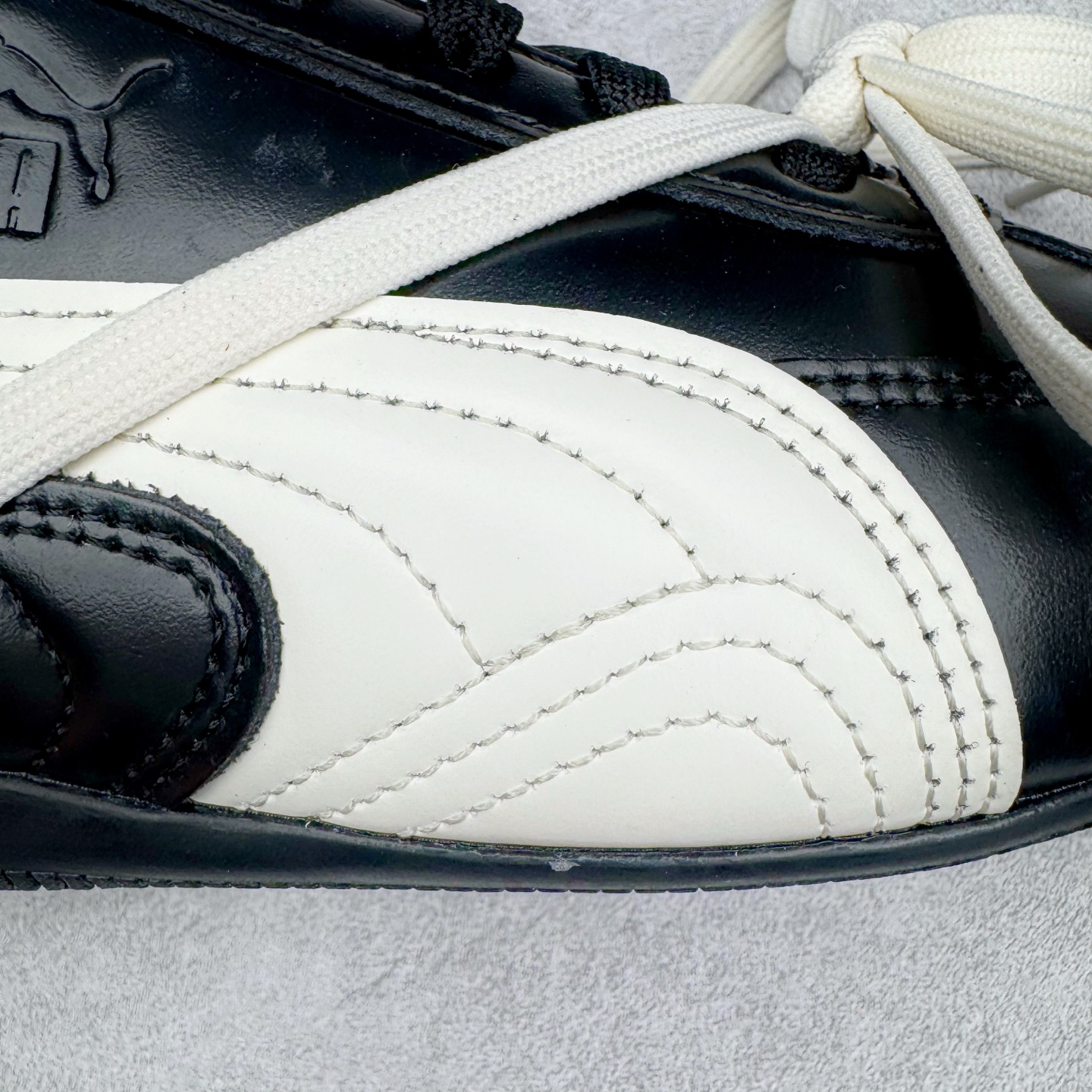 Rose Puma Speedcat  低筒 做旧 系带 二层绒面皮防滑耐磨 低筒 舒适时尚 赛车 跑步鞋 休闲鞋 波鞋 黑白 404391-01