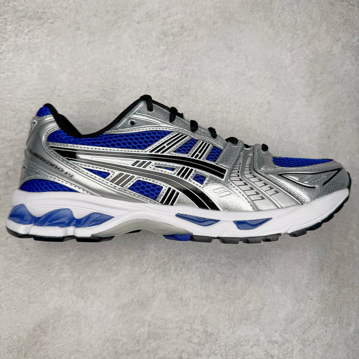 ASICS GEL-KAYANO K14 亚瑟士  低筒 减震 户外机能 运动鞋 跑步鞋  休闲鞋 板鞋 波鞋 男女同款 银蓝 1201A019-401