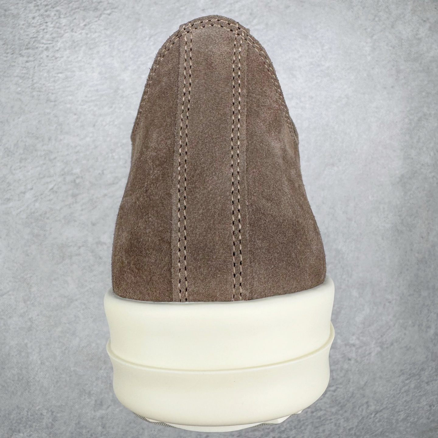 RICK OWENS DRKSHDW  RO 圆头 低筒  板鞋 休闲鞋 波鞋 男鞋 女鞋 麂皮 红棕色 DU01D1802SCF-5411