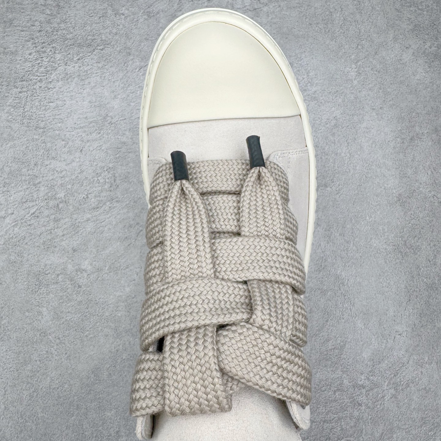 RICK OWENS DRKSHDW RO 五孔粗鞋带 圆头 低筒  板鞋 休闲鞋 波鞋 男鞋 女鞋 暗灰色 RP01E7883LVSW24-111