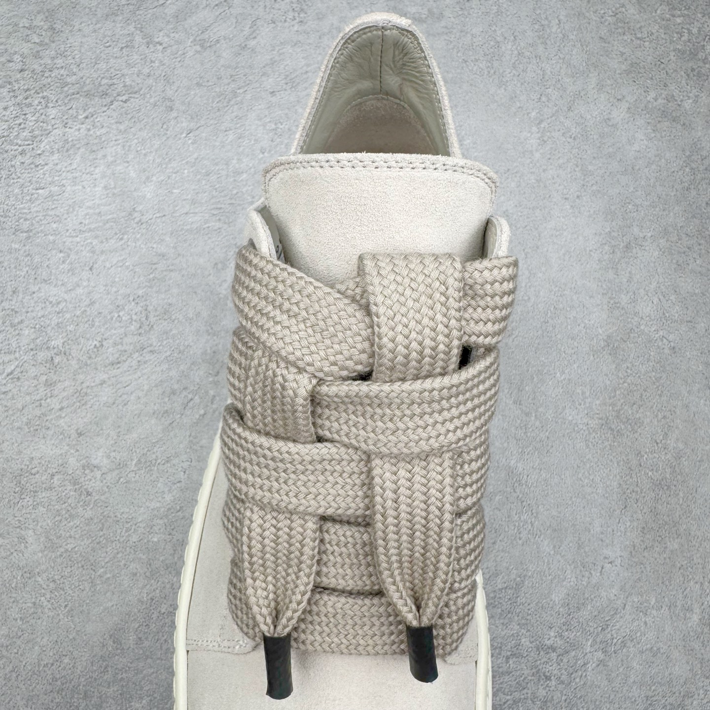 RICK OWENS DRKSHDW RO 五孔粗鞋带 圆头 低筒  板鞋 休闲鞋 波鞋 男鞋 女鞋 暗灰色 RP01E7883LVSW24-111