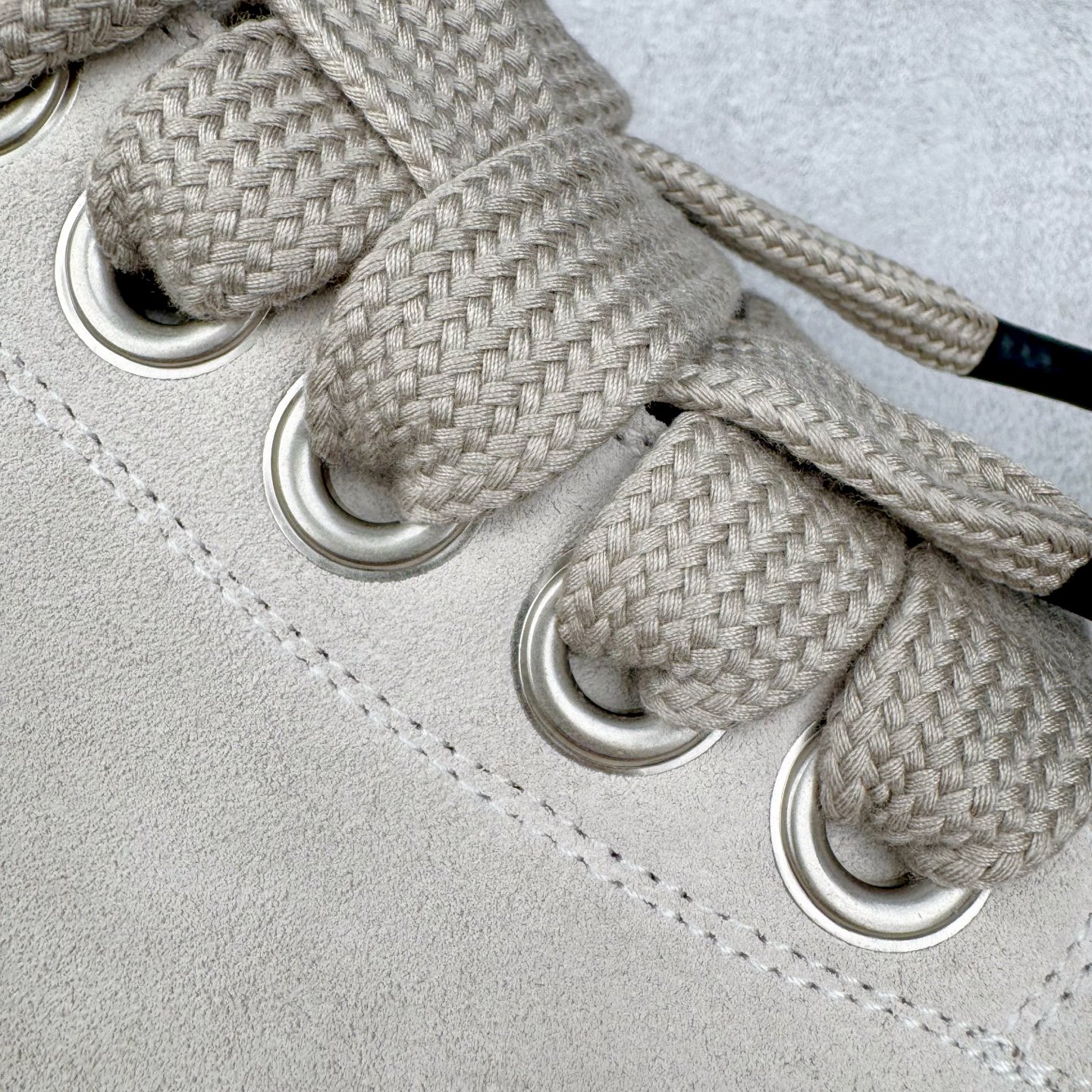 RICK OWENS DRKSHDW RO 五孔粗鞋带 圆头 低筒  板鞋 休闲鞋 波鞋 男鞋 女鞋 暗灰色 RP01E7883LVSW24-111