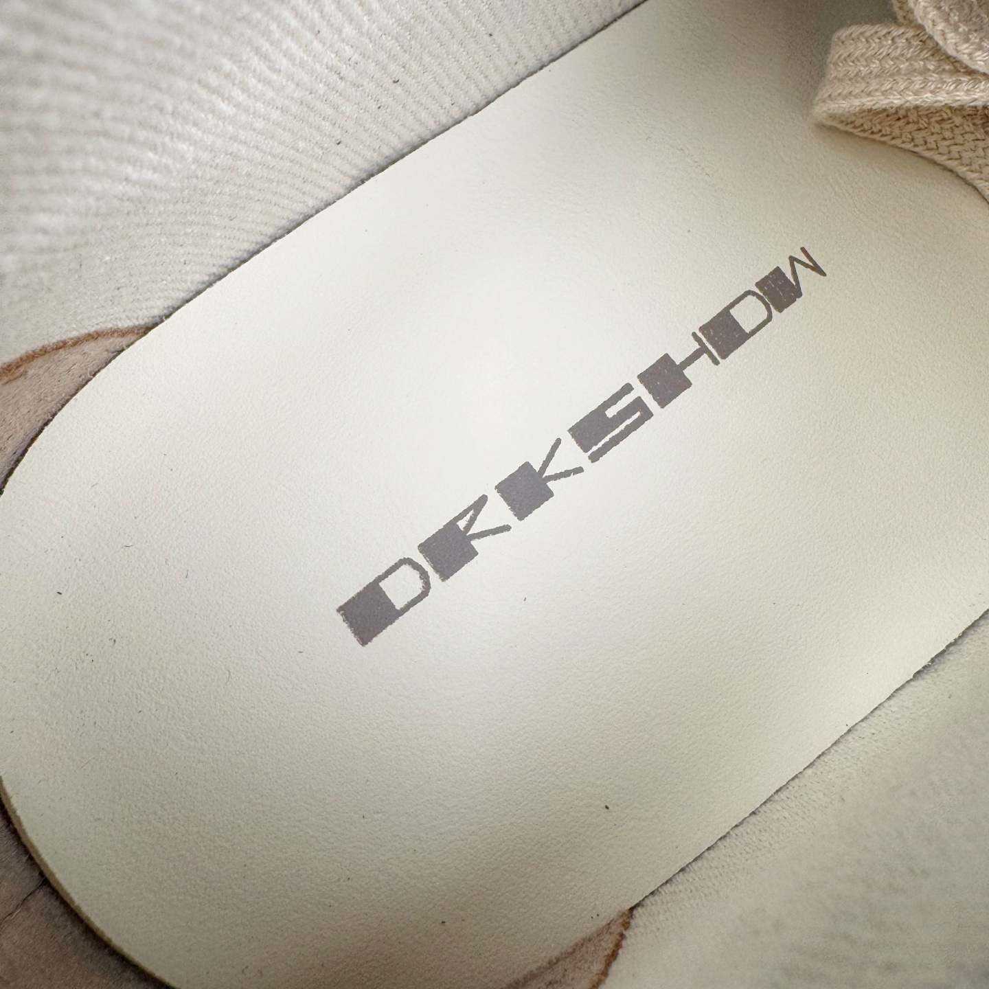 RICK OWENS DRKSHDW RO 拼接  圆头 低筒  板鞋 休闲鞋 波鞋 男鞋 女鞋 帆布 深灰色 DU01E3814DONP7-83411