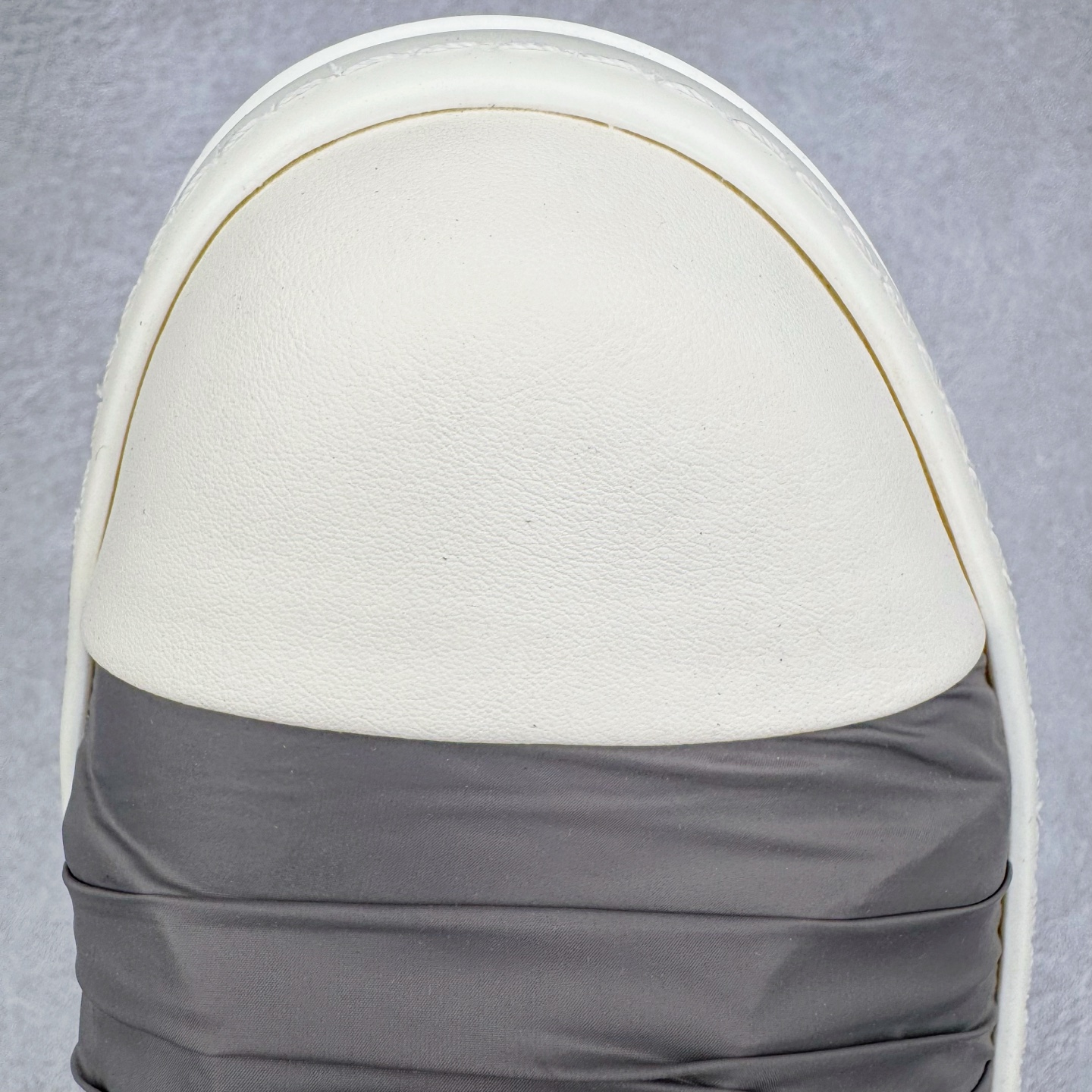 RICK OWENS DRKSHDW RO 拼接  圆头 低筒  板鞋 休闲鞋 波鞋 男鞋 女鞋 帆布 深灰色 DU01E3814DONP7-83411