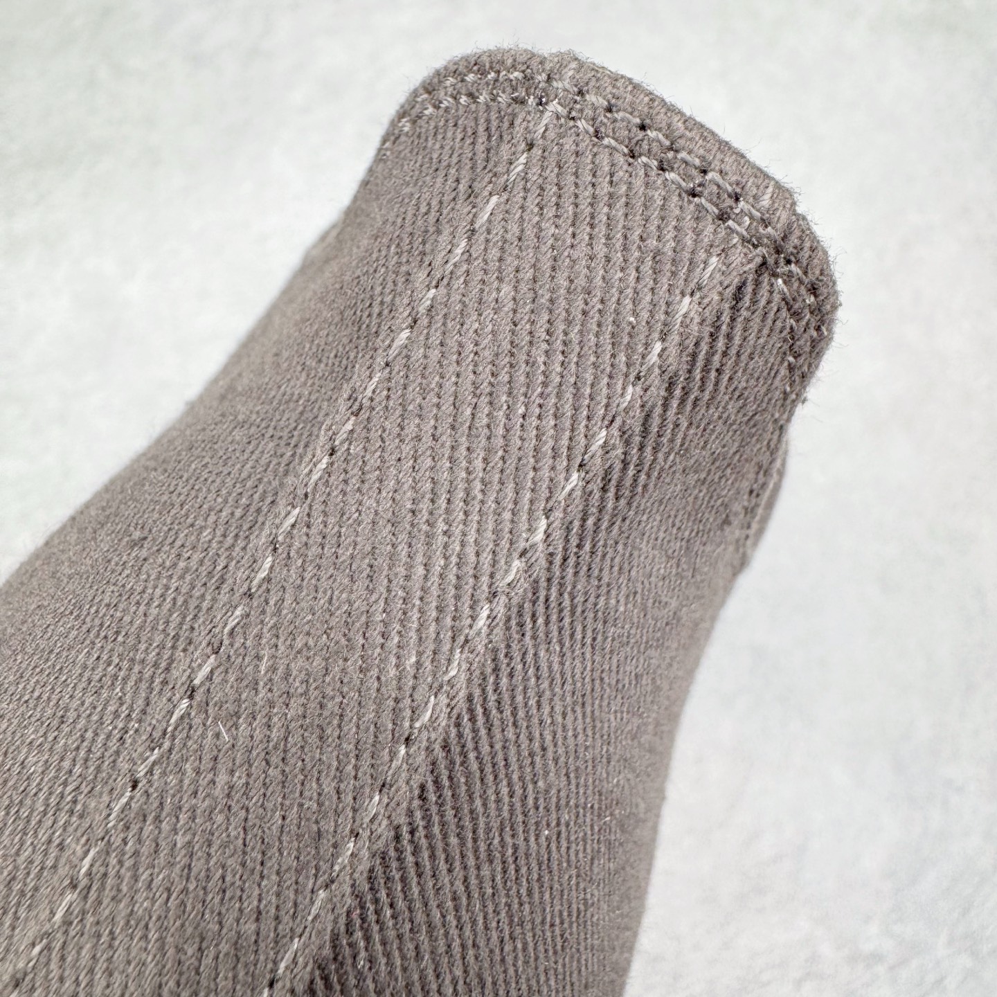 RICK OWENS DRKSHDW RO 拼接  圆头 低筒  板鞋 休闲鞋 波鞋 男鞋 女鞋 帆布 深灰色 DU01E3814DONP7-83411