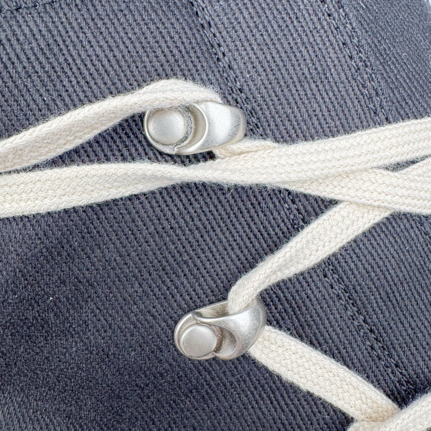 RICK OWENS DRKSHDW RO 圆头 高筒  板鞋 休闲鞋 波鞋 男鞋 女鞋 帆布 黑色 帆布拉链 DU02D2805DO-9811