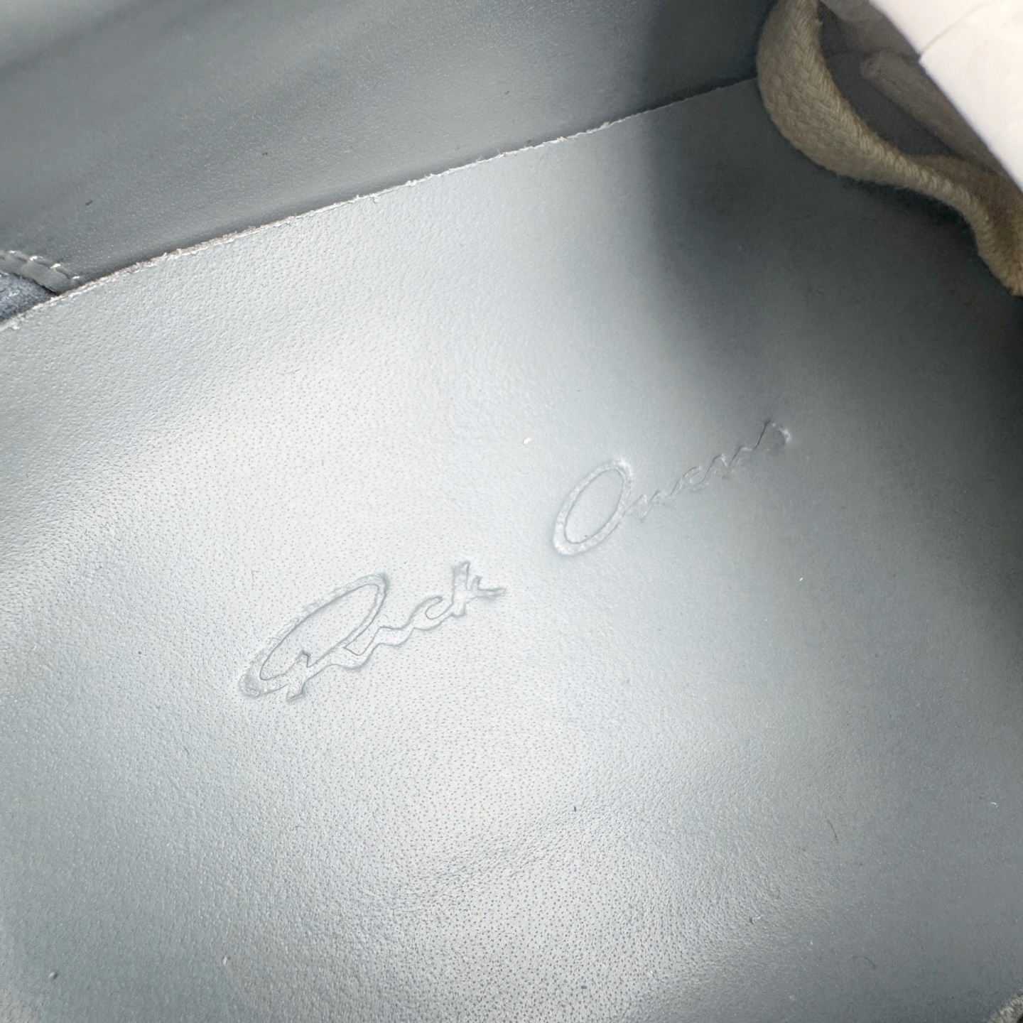 RICK OWENS DRKSHDW RO 圆头 低筒  板鞋 休闲鞋 波鞋 男鞋 女鞋 帆布 蓝色 皮质 RU02D6897LCOLVS-3611