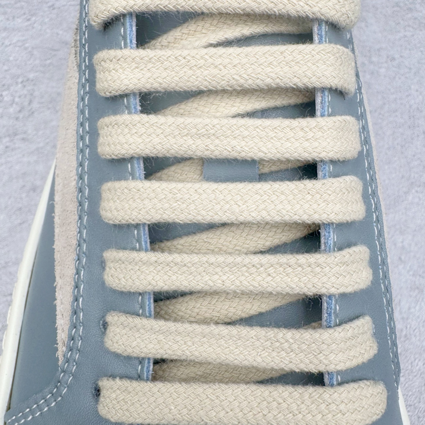 RICK OWENS DRKSHDW RO 圆头 低筒  板鞋 休闲鞋 波鞋 男鞋 女鞋 帆布 蓝色 皮质 RU02D6897LCOLVS-3611