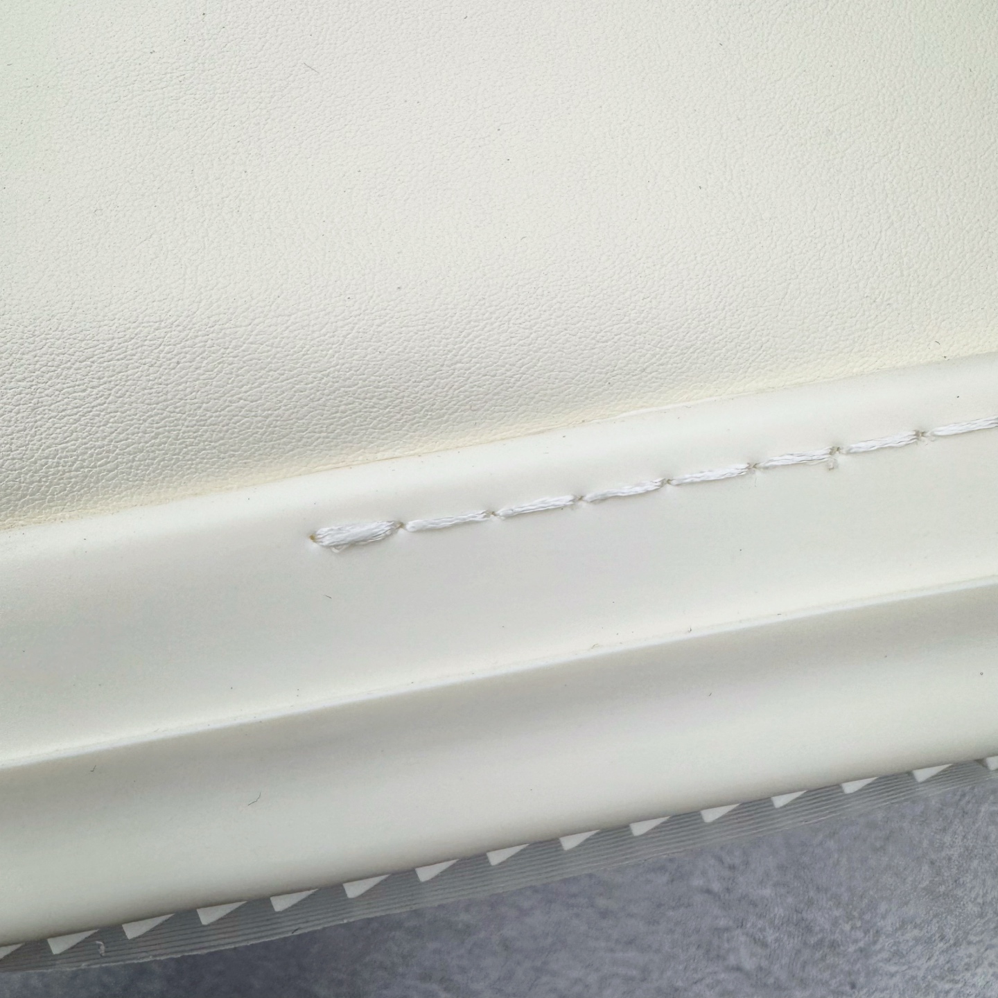 RICK OWENS DRKSHDW RO 圆头 低筒  板鞋 休闲鞋 波鞋 男鞋 女鞋 帆布 白色 皮质 RU01E5891LCO-1111