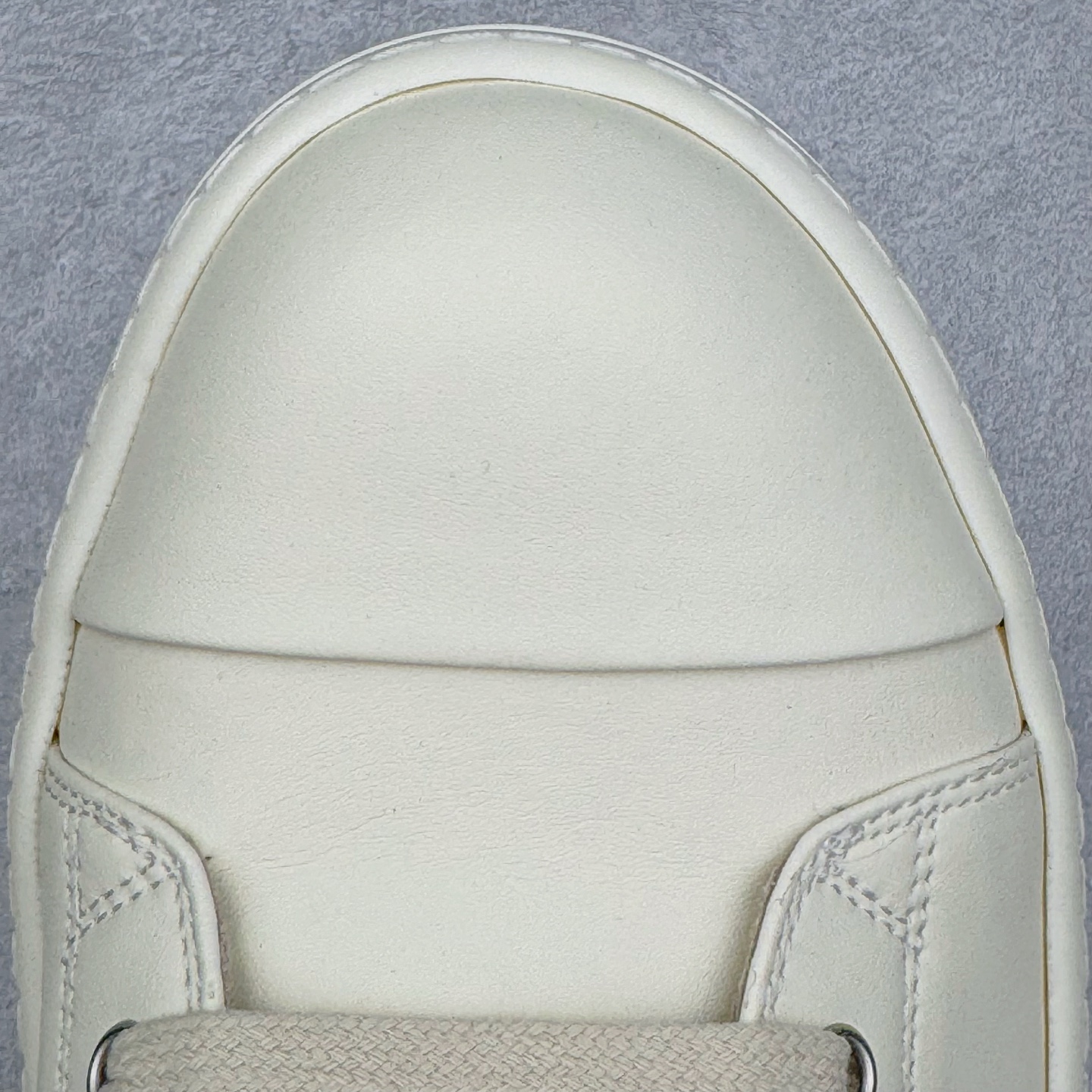 RICK OWENS DRKSHDW RO 圆头 低筒  板鞋 休闲鞋 波鞋 男鞋 女鞋 帆布 白色 皮质厚底 RP01E7876LCO-1111