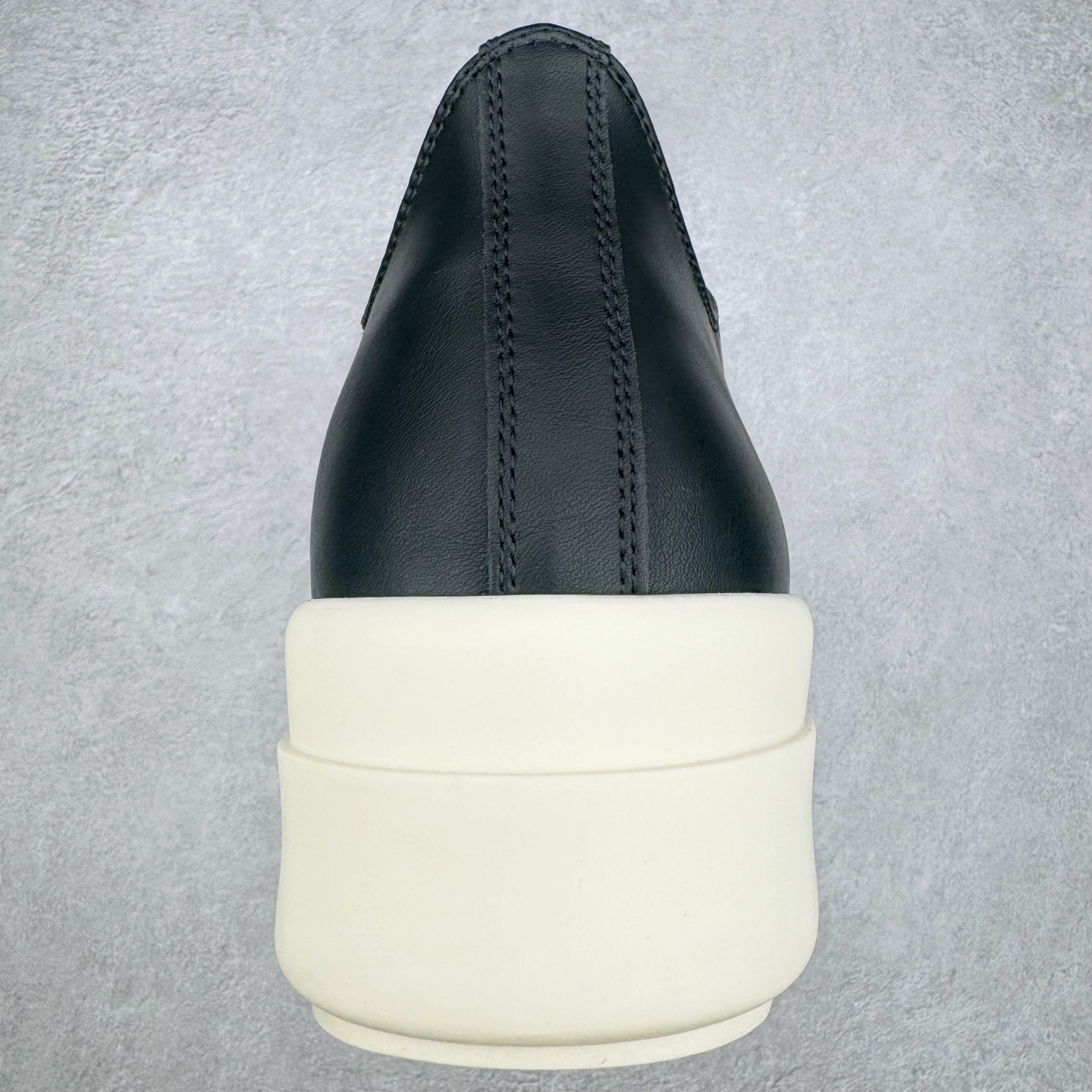 RICK OWENS DRKSHDW RO 圆头 低筒  板鞋 休闲鞋 波鞋 男鞋 女鞋 帆布 黑色 皮质厚底 RP01E7876LCO-911