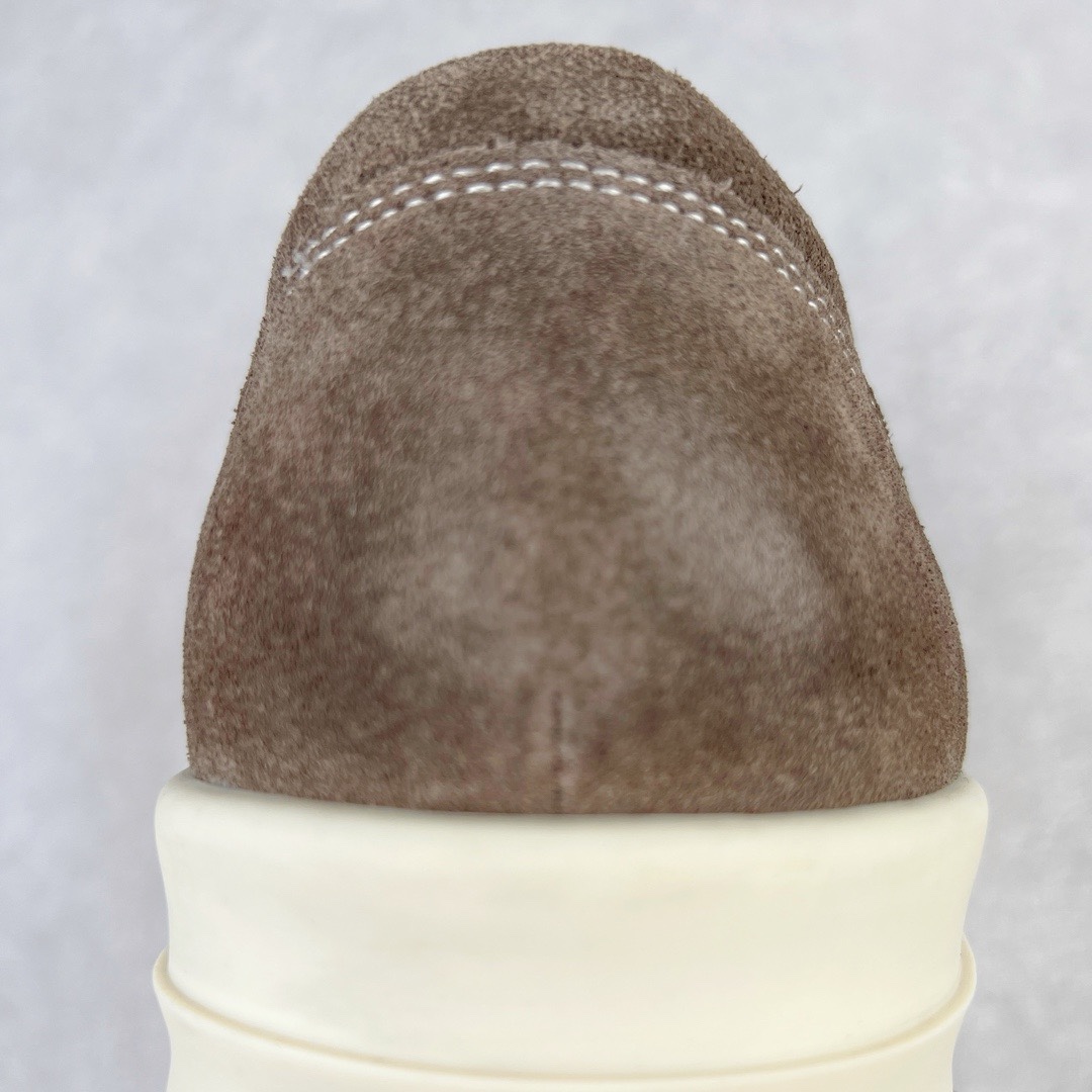 RICK OWENS DRKSHDW RO 圆头 低筒  板鞋 休闲鞋 波鞋 男鞋 女鞋 帆布  灰粽色 麂皮  RU02B2897LVSLPO-7811
