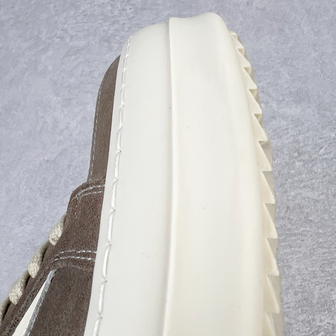 RICK OWENS DRKSHDW RO 圆头 低筒  板鞋 休闲鞋 波鞋 男鞋 女鞋 帆布  灰粽色 麂皮  RU02B2897LVSLPO-7811