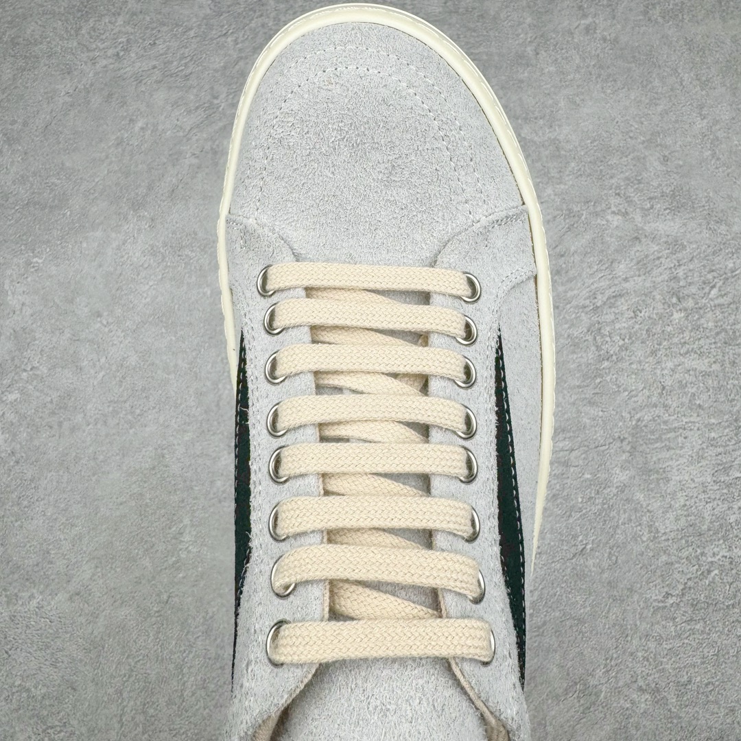 RICK OWENS DRKSHDW RO 圆头 低筒  板鞋 休闲鞋 波鞋 男鞋 女鞋 帆布  灰黑色 麂皮   DS02C5803SHA-6191