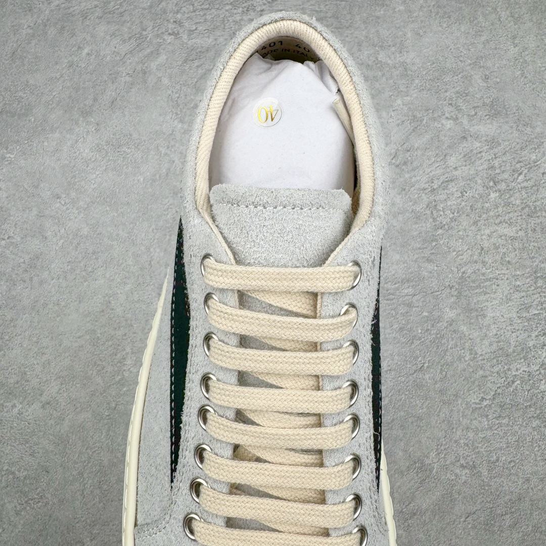 RICK OWENS DRKSHDW RO 圆头 低筒  板鞋 休闲鞋 波鞋 男鞋 女鞋 帆布  灰黑色 麂皮   DS02C5803SHA-6191