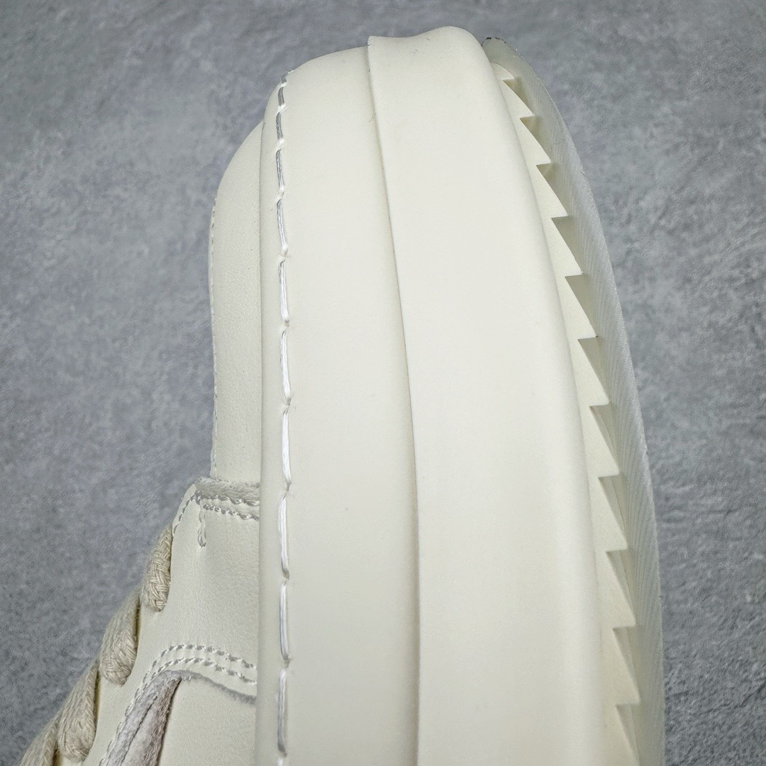 RICK OWENS DRKSHDW RO 圆头 低筒  板鞋 休闲鞋 波鞋 男鞋 女鞋 帆布  白色 牛皮 RU01D3897LCOLVS-1111