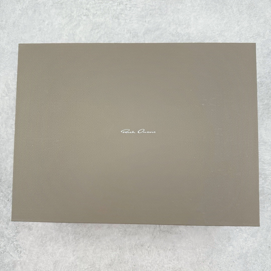 RICK OWENS DRKSHDW RO 圆头 低筒  板鞋 休闲鞋 波鞋 男鞋 女鞋 帆布  灰色 牛皮  RU02E1897LCOLVS0611