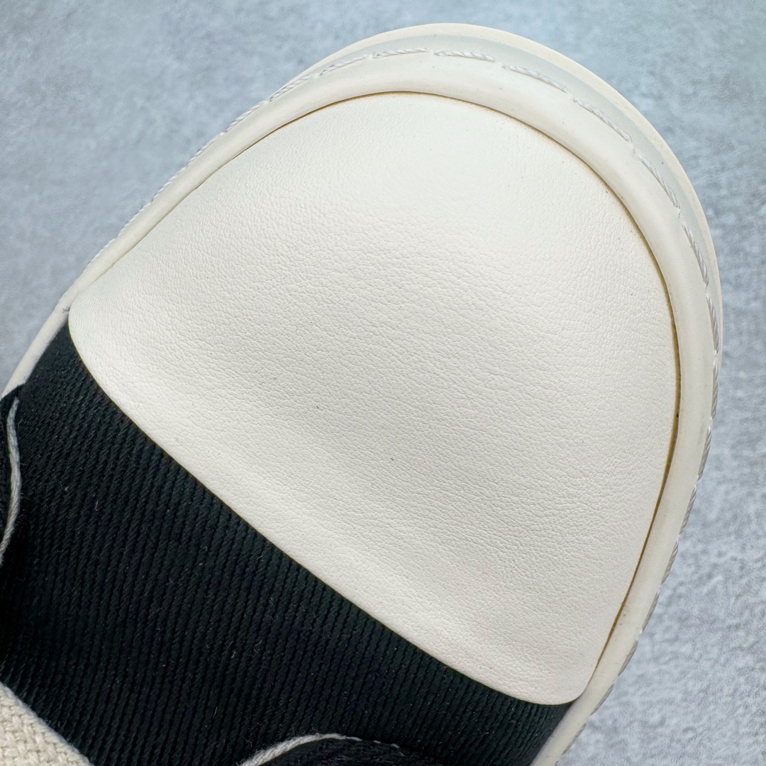 RICK OWENS DRKSHDW RO 圆头 高筒  板鞋 休闲鞋 波鞋 男鞋 女鞋 帆布 黑色 帆布拉链 DU02A3800NDKEH2-911