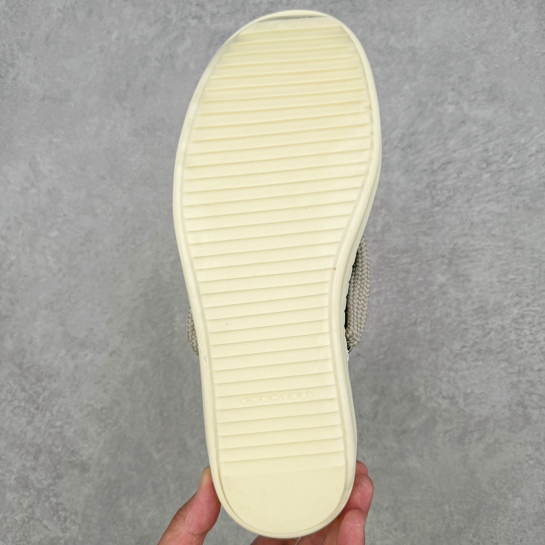 粗鞋带RICK OWENS DRKSHDW RO 圆头 高筒  板鞋 休闲鞋 波鞋 男鞋 女鞋 帆布 黑色 牛仔布拉链 DU02C5805DOW2-9811