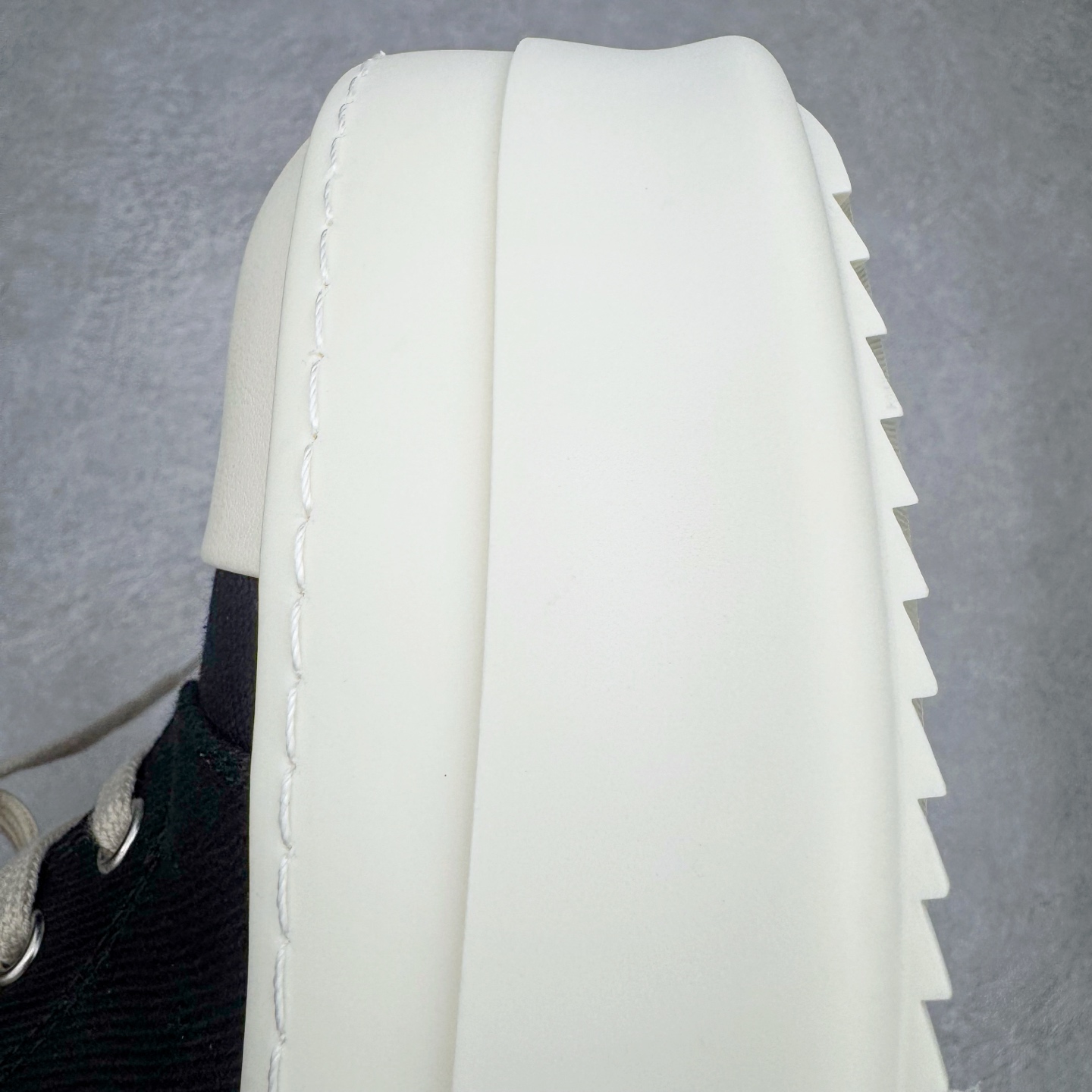 厚底 RICK OWENS DRKSHDW RO 圆头 高筒  板鞋 休闲鞋 波鞋 男鞋 女鞋 帆布 黑色 帆布 DU02D2831DOEM9-9811