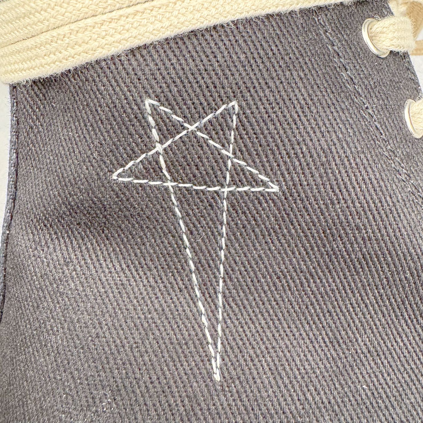 厚底 RICK OWENS DRKSHDW RO 圆头 高筒  板鞋 休闲鞋 波鞋 男鞋 女鞋 帆布 黑色 帆布 DU02D2831DOEM9-9811