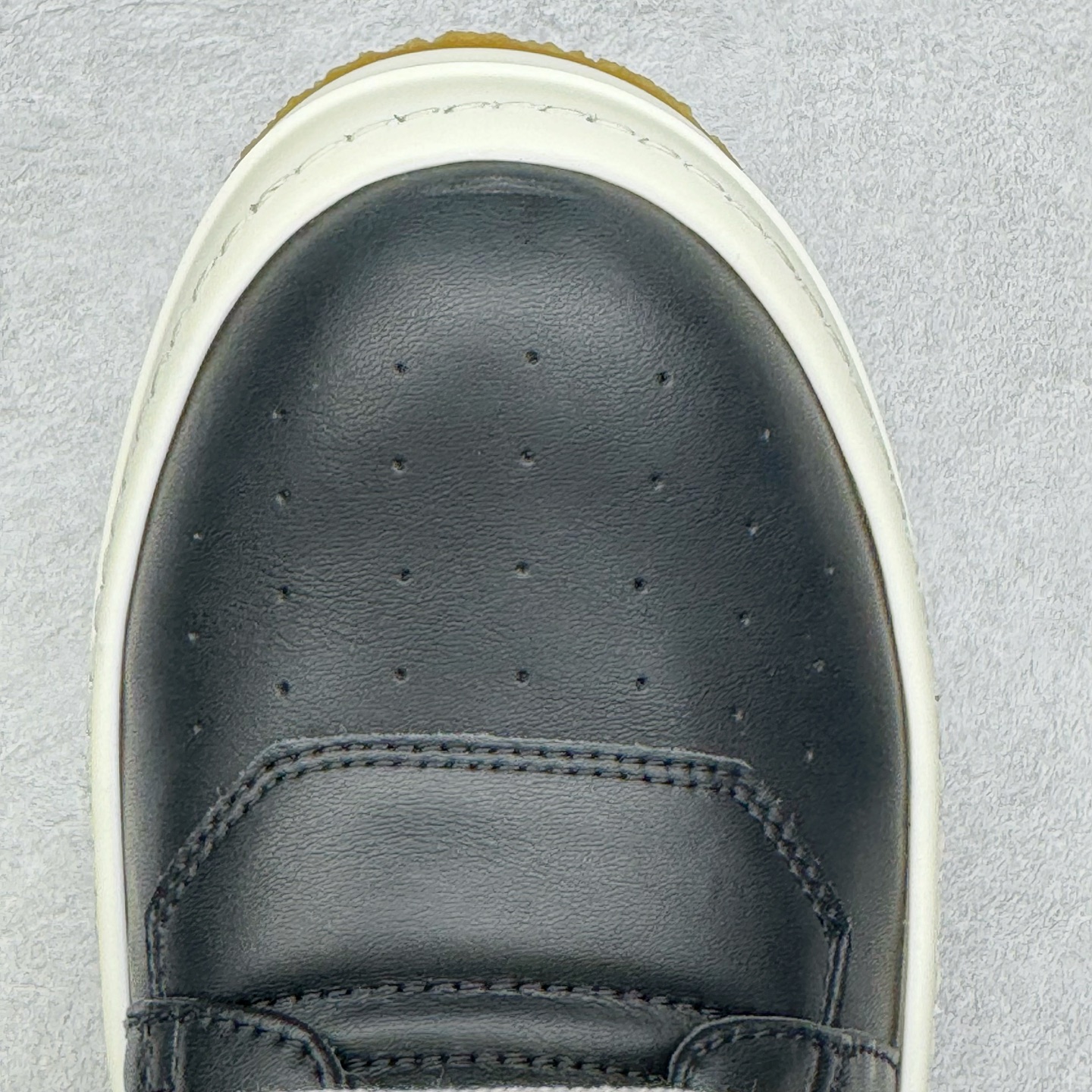 生胶底 RICK OWENS DRKSHDW RO 圆头 高筒  板鞋 休闲鞋 波鞋 男鞋 女鞋 帆布 黑色 皮倒三角 RU02E1801LCO-91