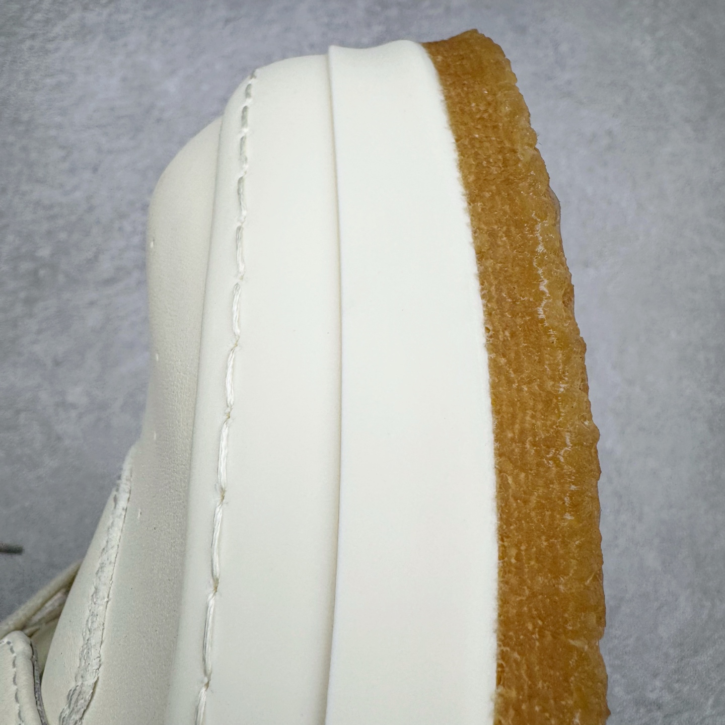 生胶底 RICK OWENS DRKSHDW RO 圆头 高筒  板鞋 休闲鞋 波鞋 男鞋 女鞋 帆布 白色 皮倒三角 RU02E1801LCO-111