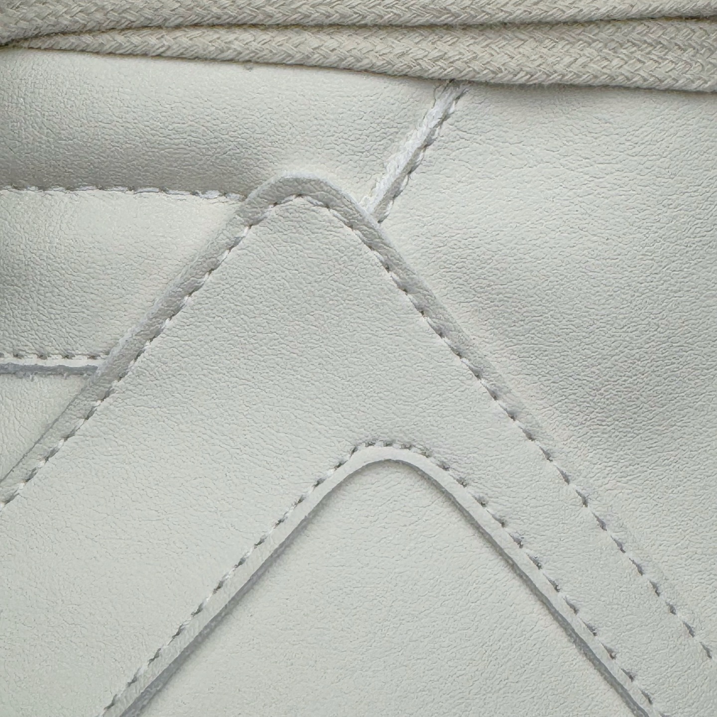 生胶底 RICK OWENS DRKSHDW RO 圆头 高筒  板鞋 休闲鞋 波鞋 男鞋 女鞋 帆布 白色 皮倒三角 RU02E1801LCO-111