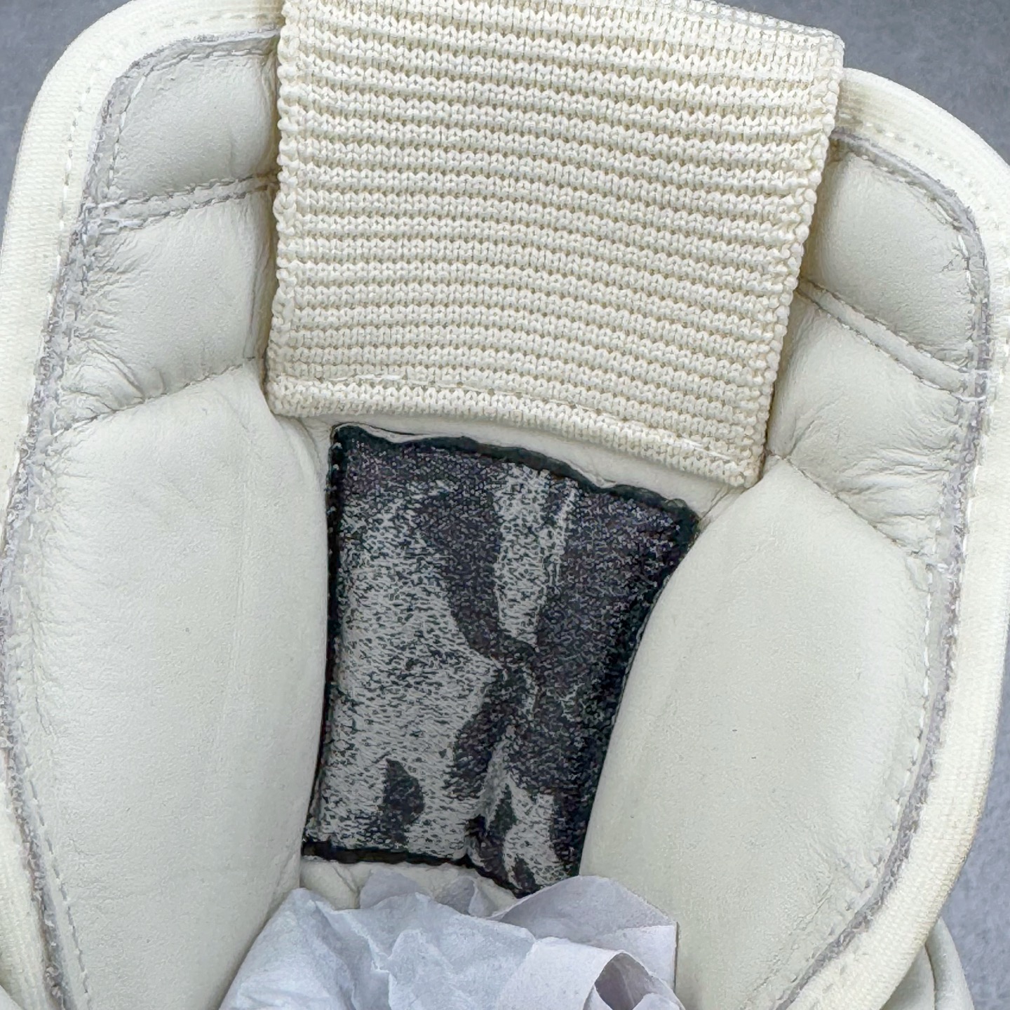 生胶底 RICK OWENS DRKSHDW RO 圆头 高筒  板鞋 休闲鞋 波鞋 男鞋 女鞋 帆布 白色 皮倒三角 RU02E1801LCO-111