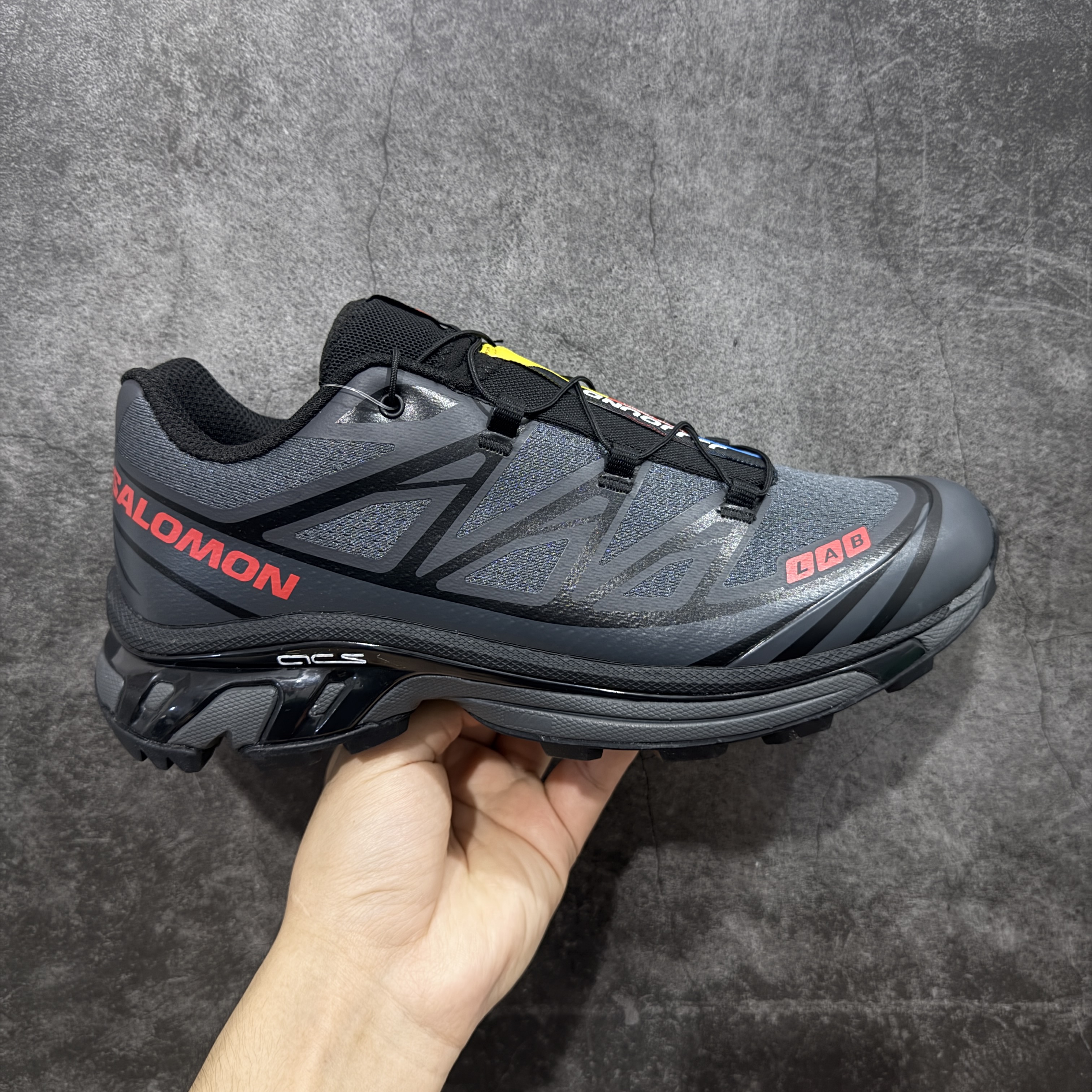 JJJJOUND SALOMON XT-6 萨洛蒙  低筒 减震防滑 户外 跑步鞋 运动鞋 登山 男鞋 女鞋  波鞋（版型偏小一码）乌木黑491303