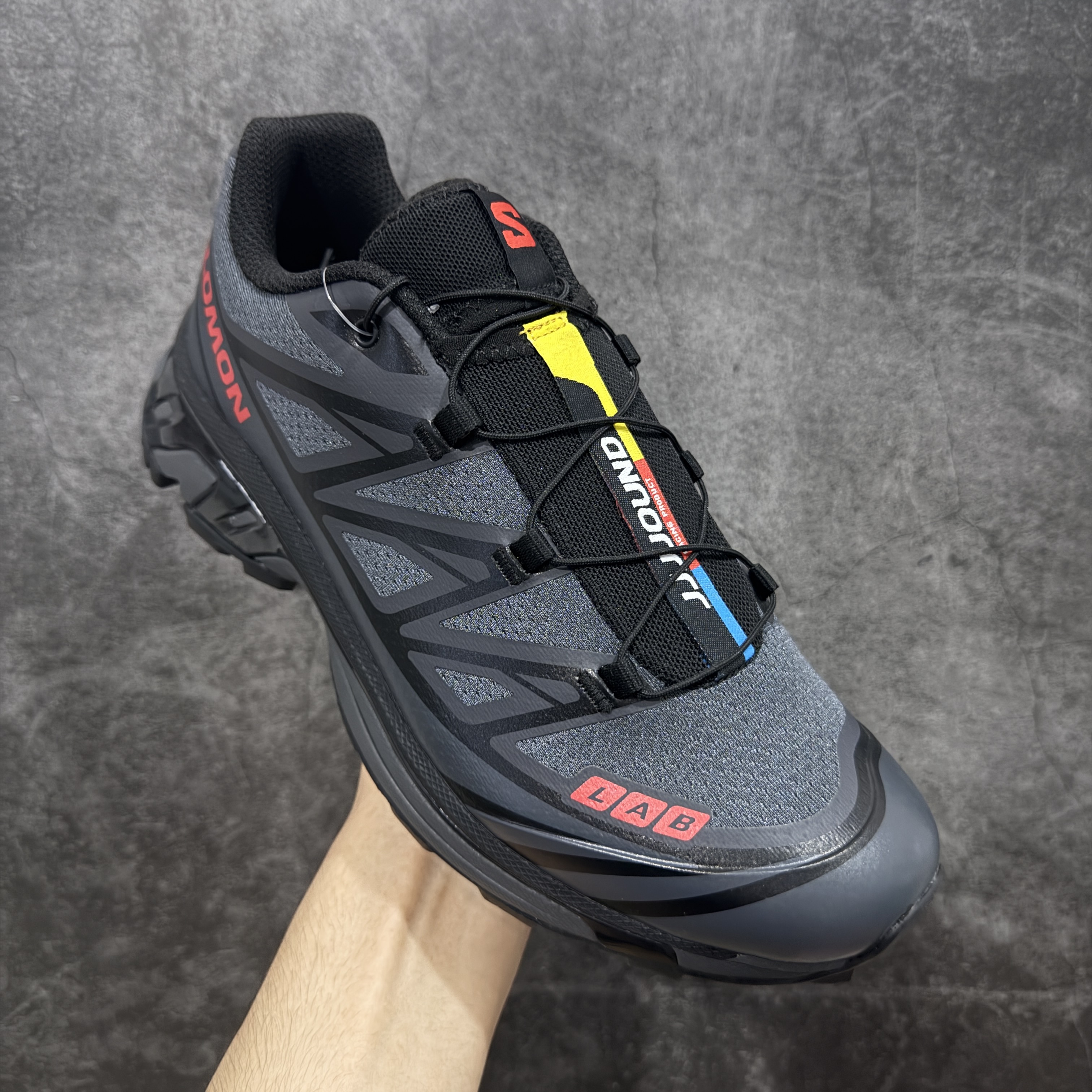 JJJJOUND SALOMON XT-6 萨洛蒙  低筒 减震防滑 户外 跑步鞋 运动鞋 登山 男鞋 女鞋  波鞋（版型偏小一码）乌木黑491303