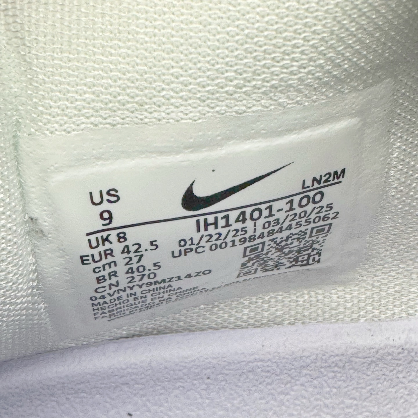 S2 KOBE 9  EM  科比9 低筒 篮球鞋 实战鞋 球鞋 男鞋 波鞋 湖人白紫 IH1401-100 