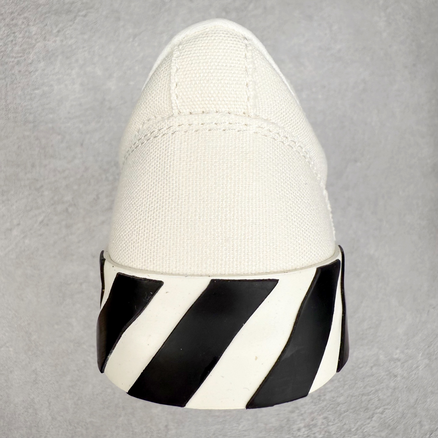 OFF-WHITE ulcanized 织物 低筒 系带圆头 时尚板鞋 男款 女款 白紫 OMIA085R21FAB0010137