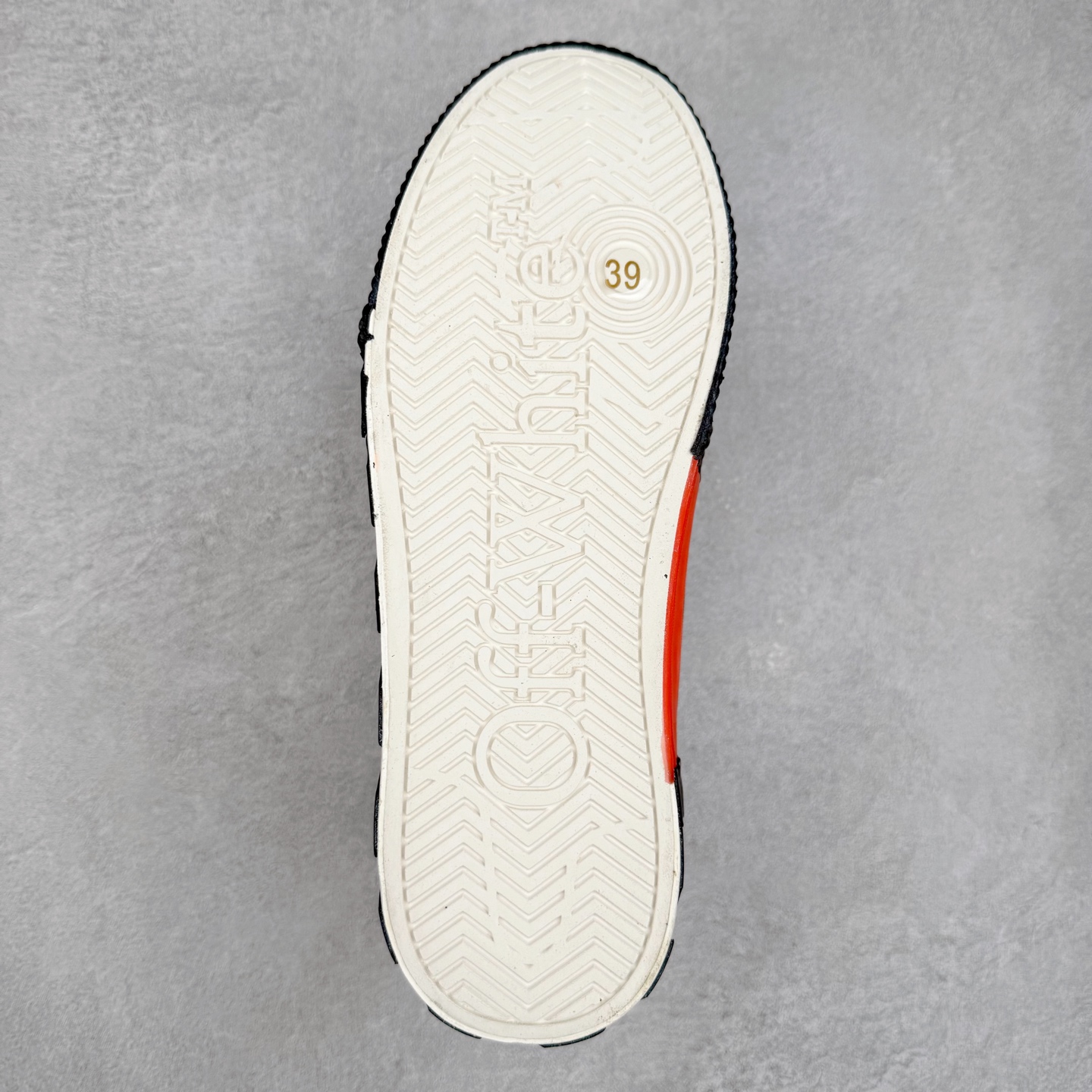  OFF-WHITE ulcanized 织物 低筒 系带圆头 时尚板鞋 男款 女款 白绿 OMIA085F22FAB0010155