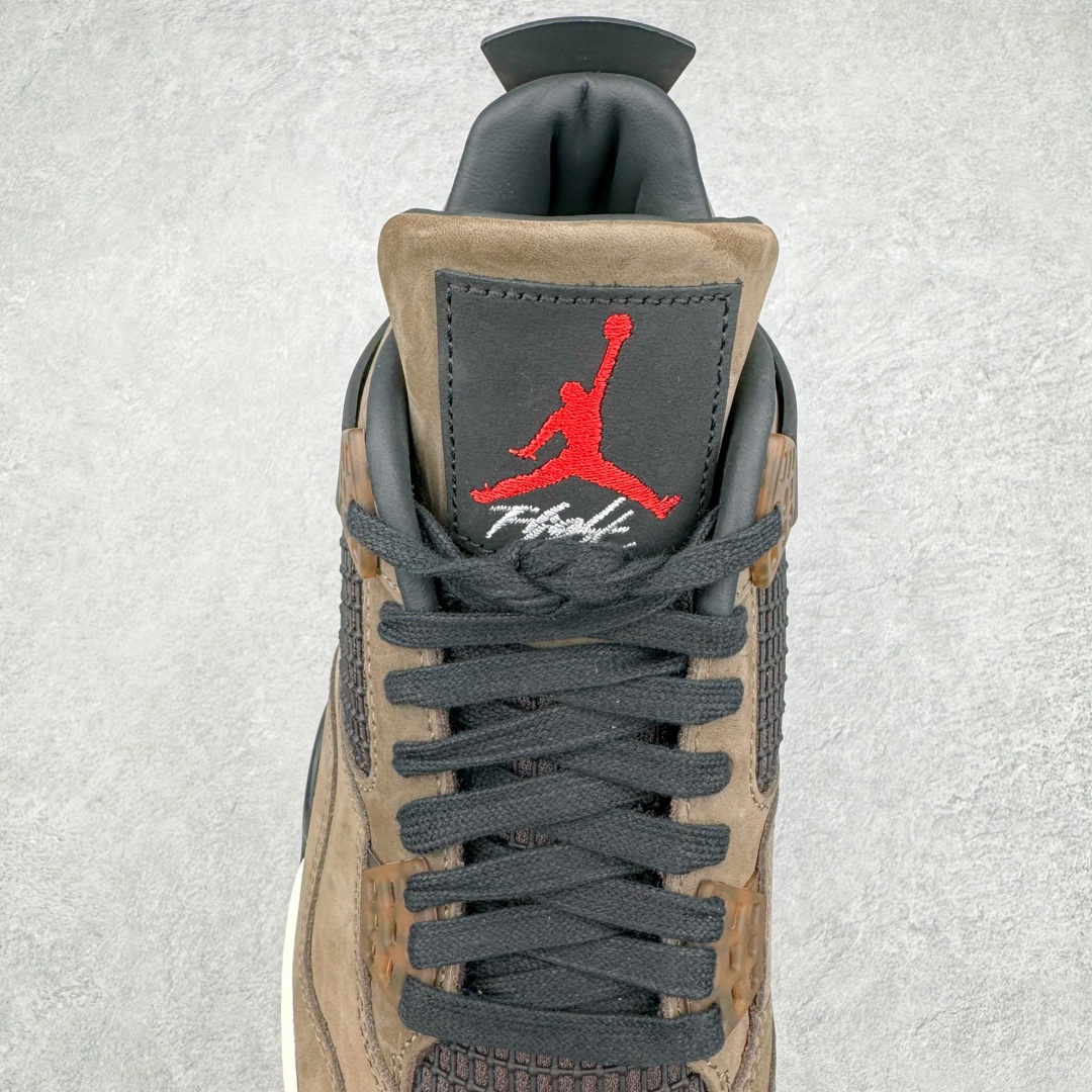 Travis Scott Air Jordan AJ4   低筒 男鞋  女鞋 耐磨透气 籃球鞋 板鞋 波鞋B0 棕色AJ4-766302 