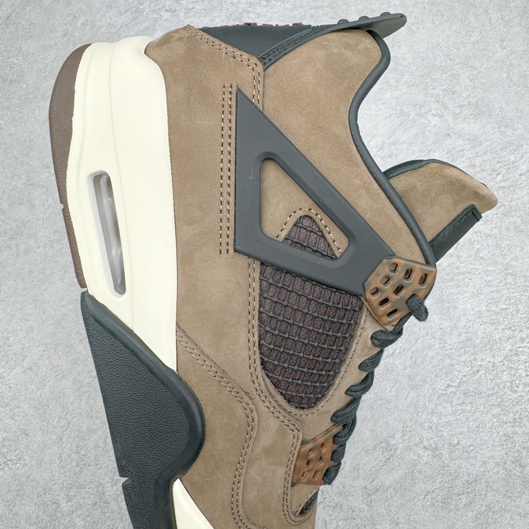 Travis Scott Air Jordan AJ4   低筒 男鞋  女鞋 耐磨透气 籃球鞋 板鞋 波鞋B0 棕色AJ4-766302 