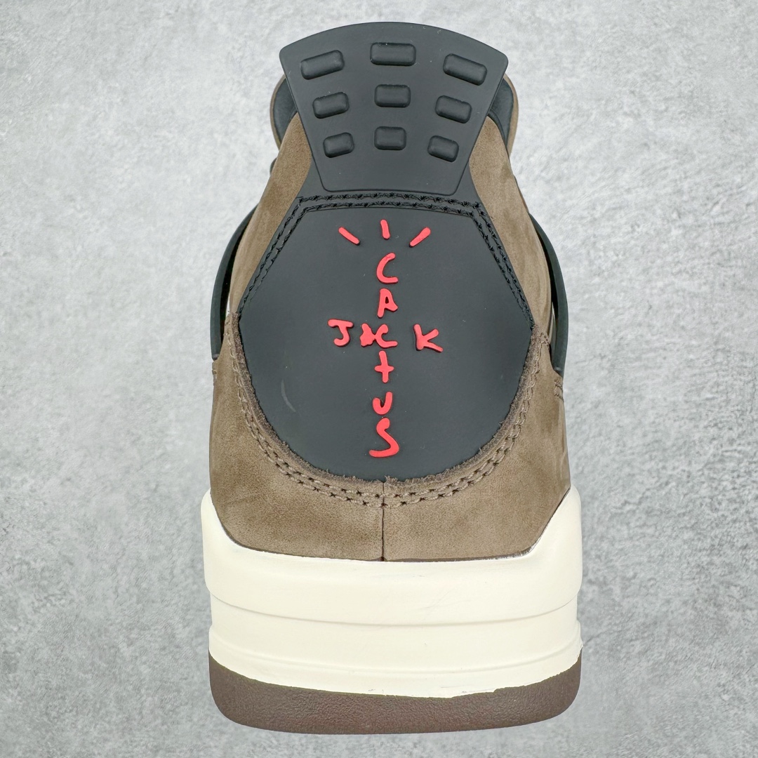 Travis Scott Air Jordan AJ4   低筒 男鞋  女鞋 耐磨透气 籃球鞋 板鞋 波鞋B0 棕色AJ4-766302 