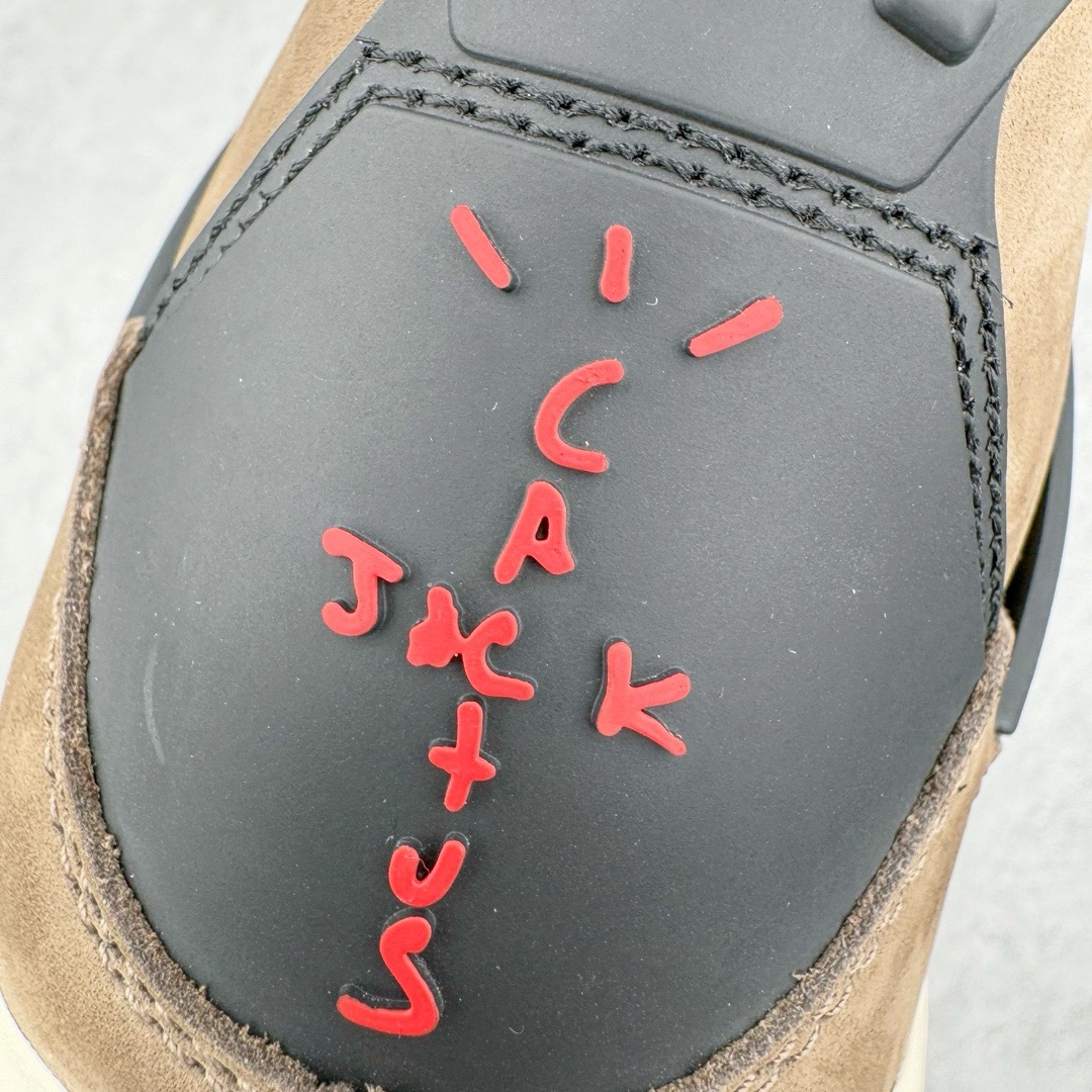 Travis Scott Air Jordan AJ4   低筒 男鞋  女鞋 耐磨透气 籃球鞋 板鞋 波鞋B0 棕色AJ4-766302 