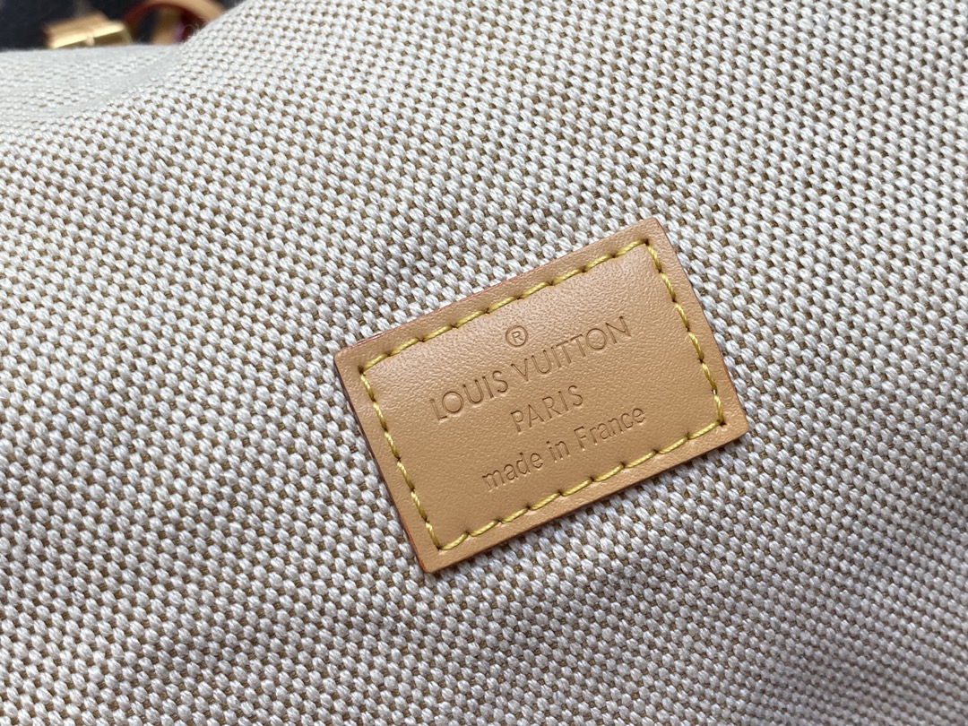 LOUIS VUITTON 路易威登 LV Speedy 25 可拆卸肩带 LV牛皮革 斜挎包 单肩包 双肩包 水桶 手提包 棕色 M24443