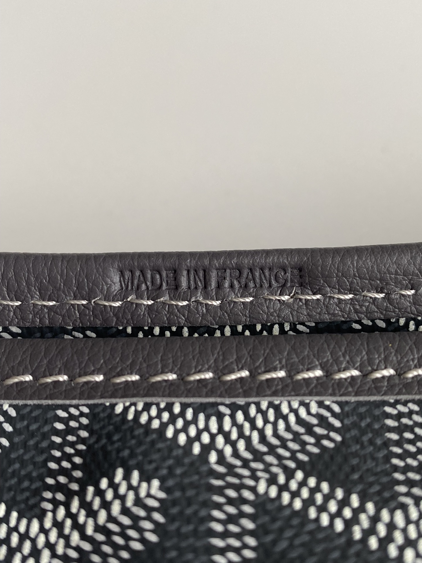  戈雅 GOYARD Bohème Hobo Y字老花满印抗压皮革手柄 帆布拼牛皮 腋下包子母包 单肩手提包 女款 