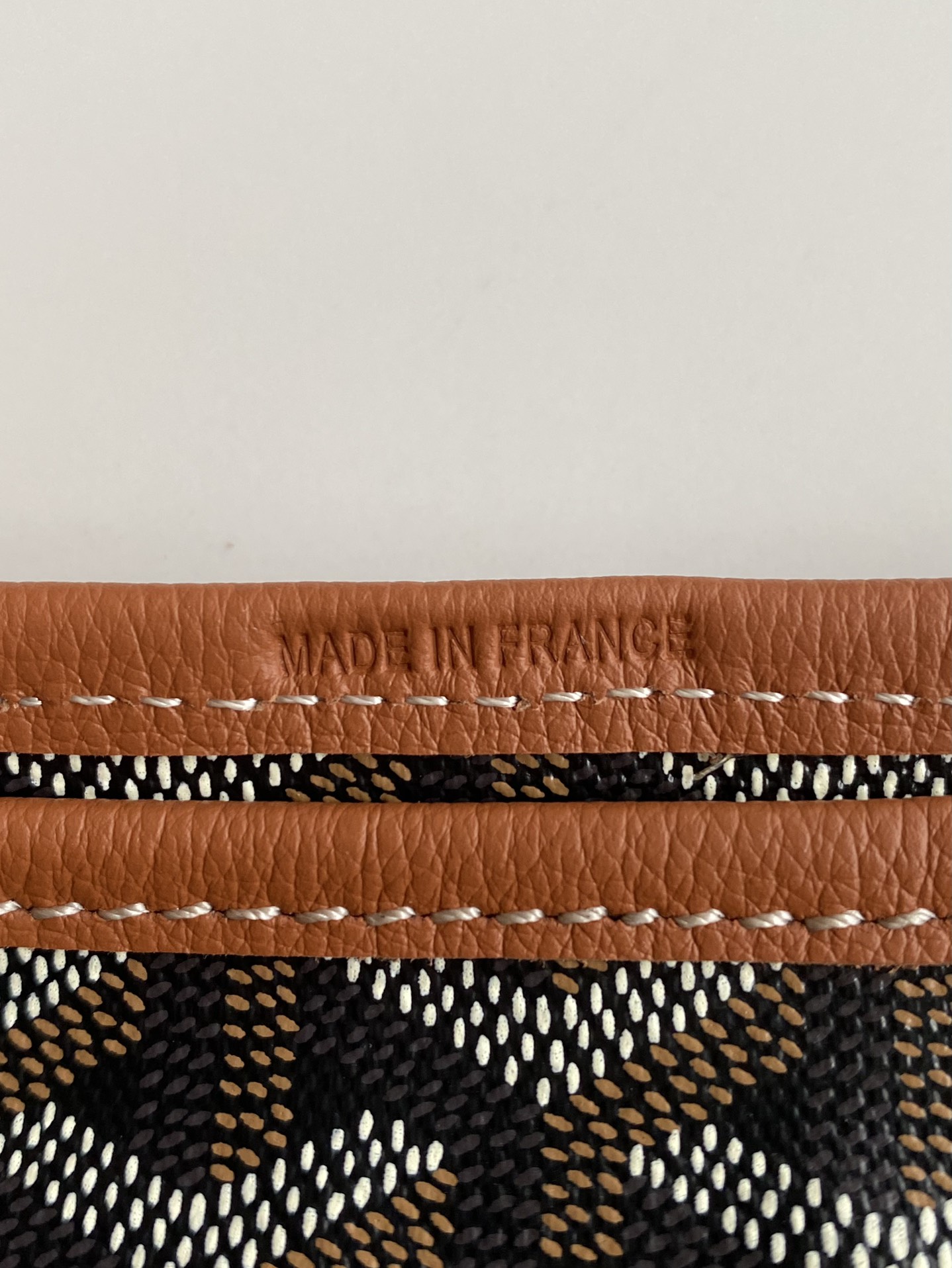  戈雅 GOYARD Bohème Hobo Y字老花满印抗压皮革手柄 帆布拼牛皮 腋下包子母包 单肩手提包 女款 