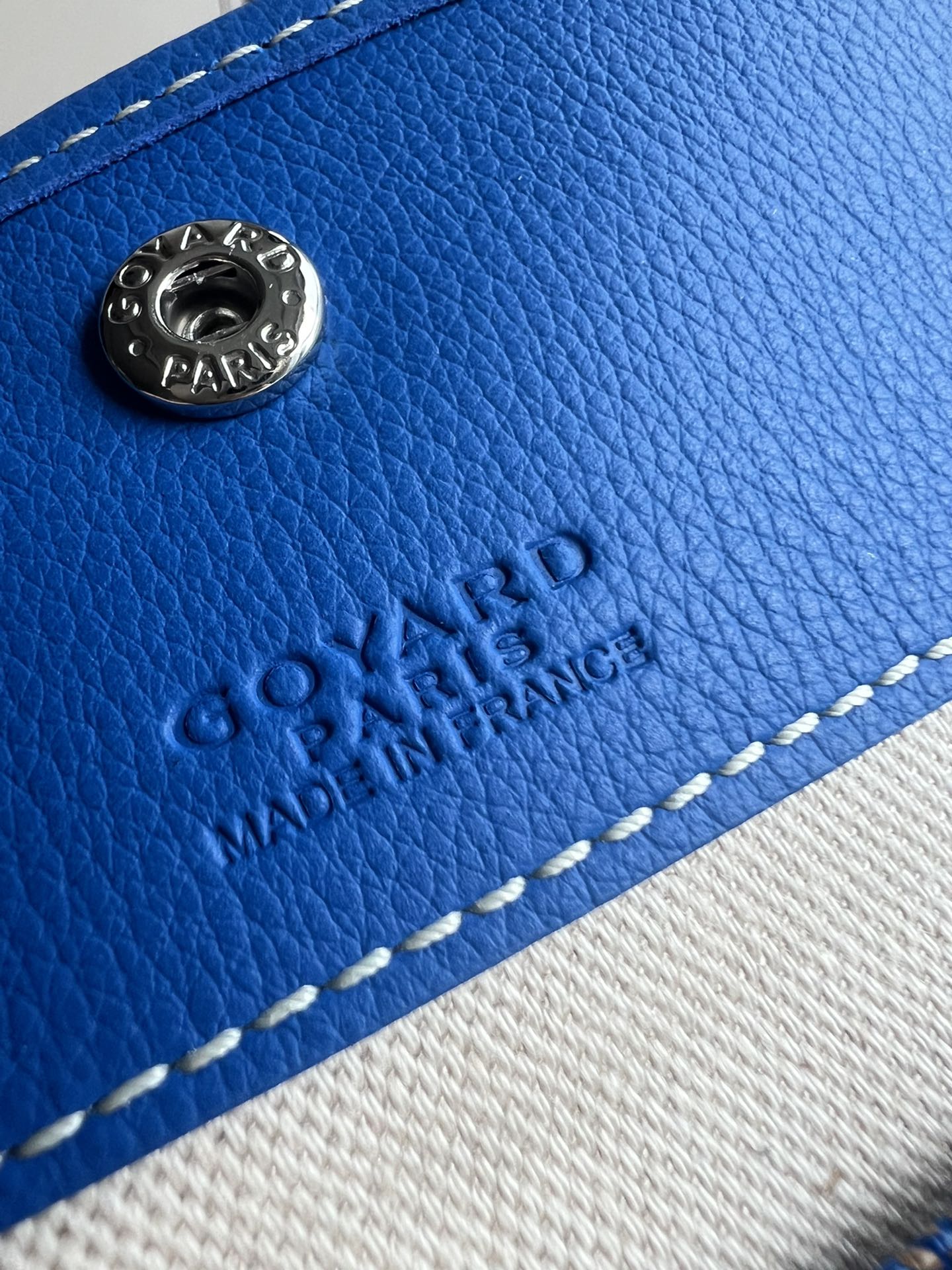  戈雅 GOYARD Bohème Hobo Y字老花满印抗压皮革手柄 帆布拼牛皮 腋下包子母包 单肩手提包 女款 