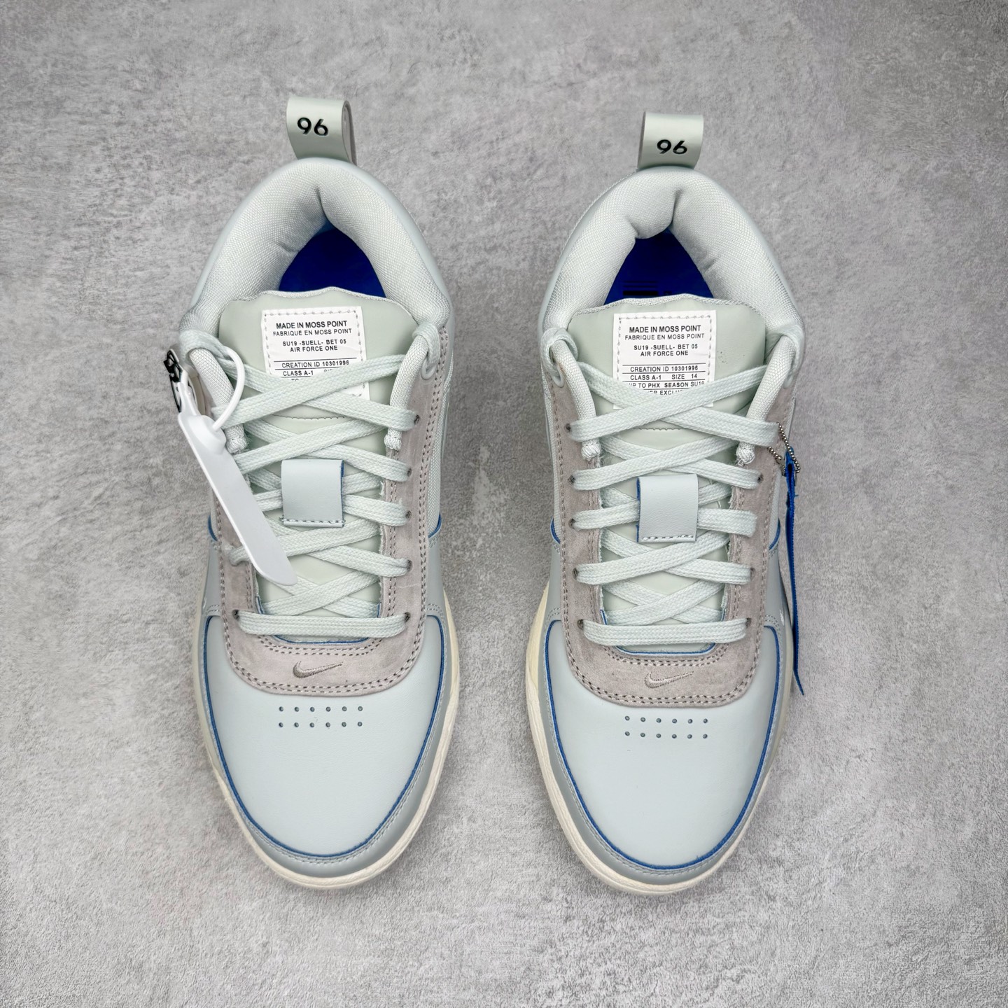 灭世/Max Nike Book 1 布克一代  低筒 前后气垫  耐磨透氣 實戰籃球鞋 波鞋 球鞋 男鞋 波鞋 刮刮乐白蓝 IH0891-001