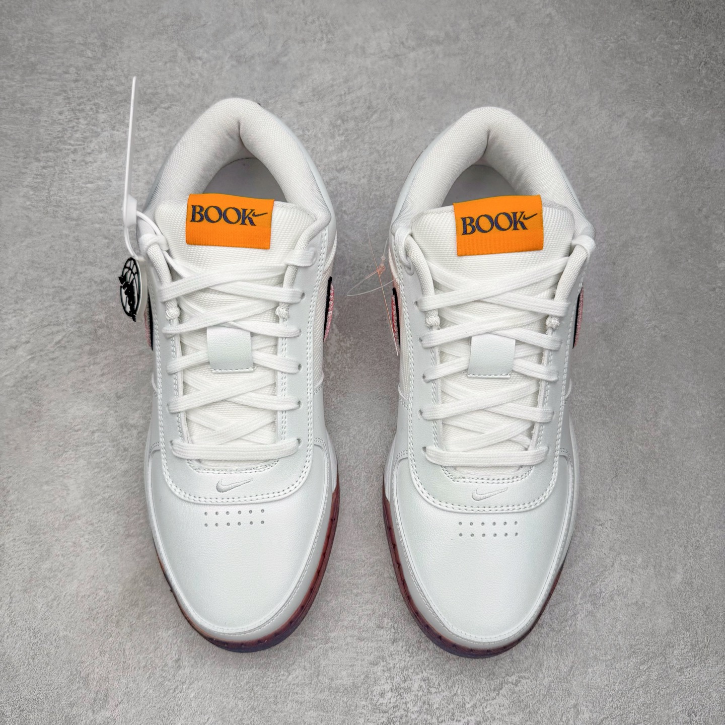 灭世/Max Nike Book 1 布克一代  低筒 前后气垫  耐磨透氣 實戰籃球鞋 波鞋 球鞋 男鞋 波鞋 耐高白蓝红 IH0893-100