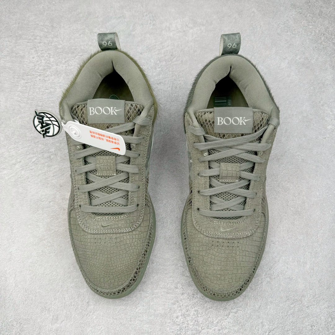 灭世/Max Nike Book 1 布克一代  低筒 前后气垫  耐磨透氣 實戰籃球鞋 波鞋 球鞋 男鞋 波鞋 军绿 HF6236-002 