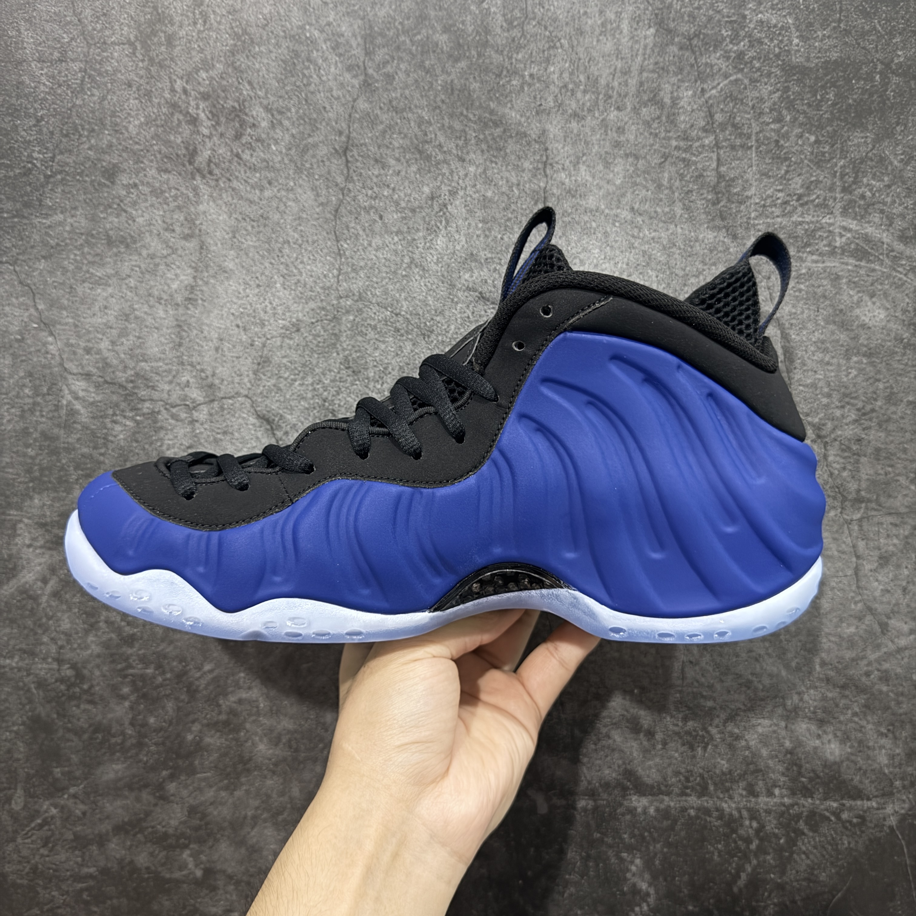 NIKE Air Foamposite  喷泡 篮球鞋 男鞋 真碳板 真气垫 波鞋 蓝黑喷 2025 喷泡 HJ5195-400