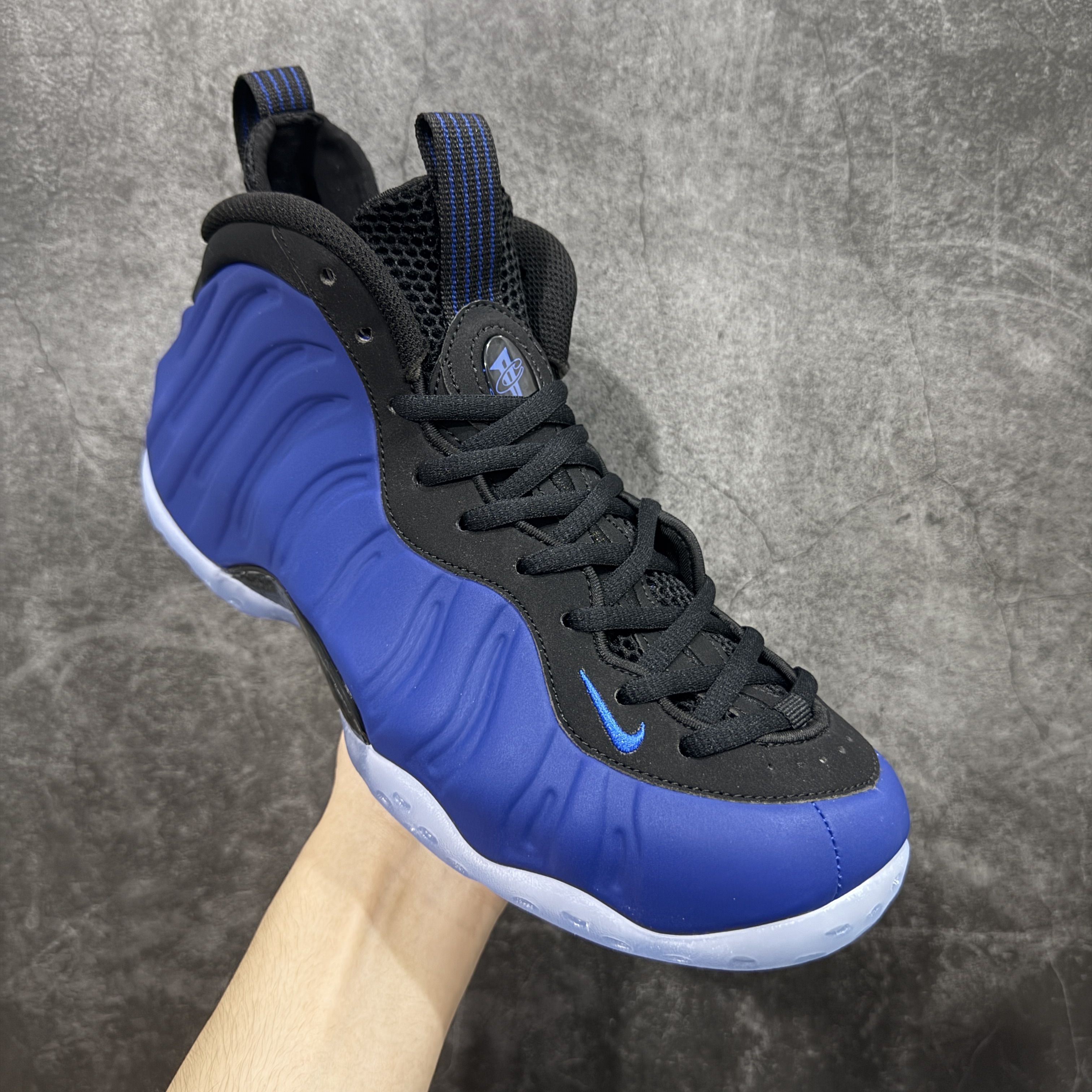 NIKE Air Foamposite  喷泡 篮球鞋 男鞋 真碳板 真气垫 波鞋 蓝黑喷 2025 喷泡 HJ5195-400