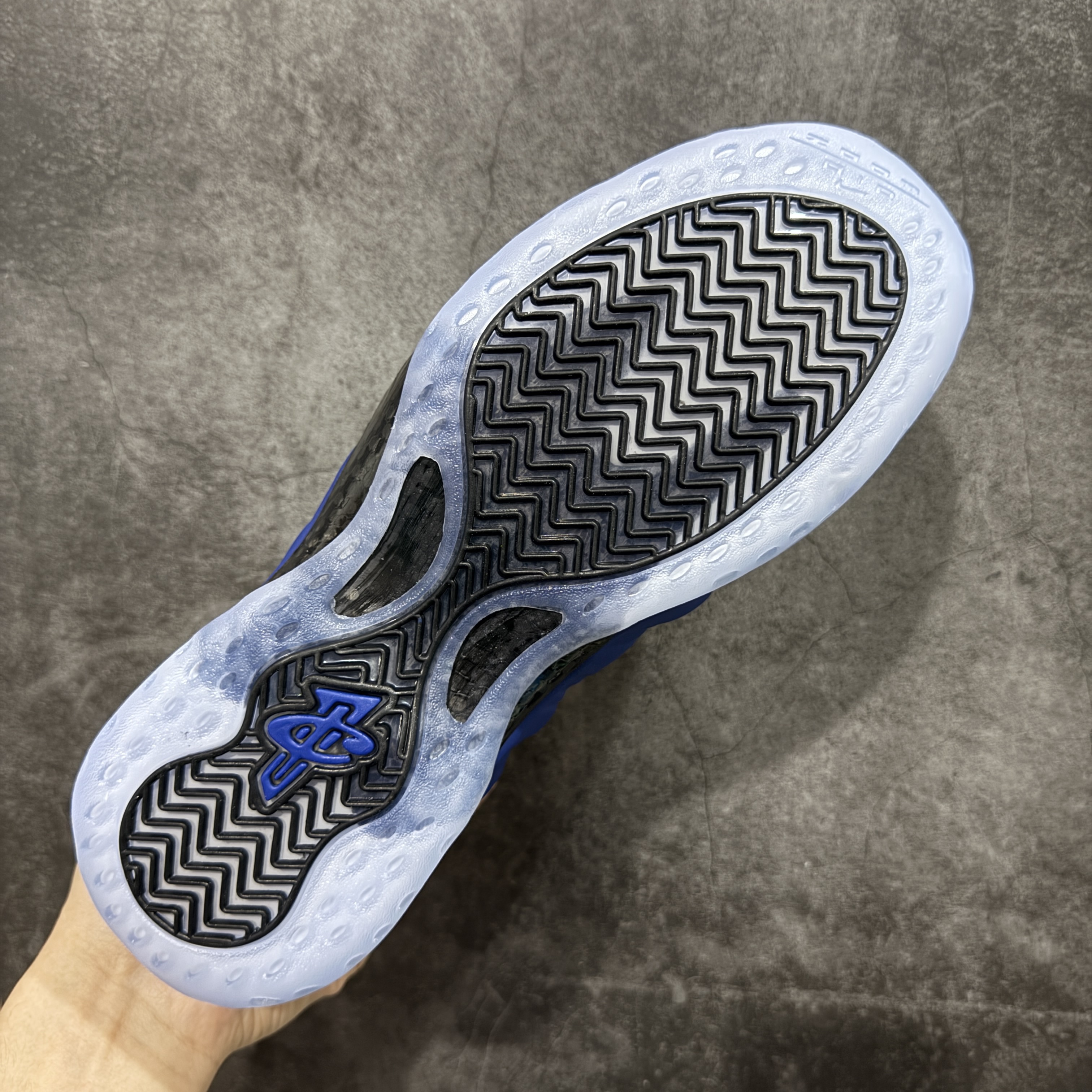 NIKE Air Foamposite  喷泡 篮球鞋 男鞋 真碳板 真气垫 波鞋 蓝黑喷 2025 喷泡 HJ5195-400