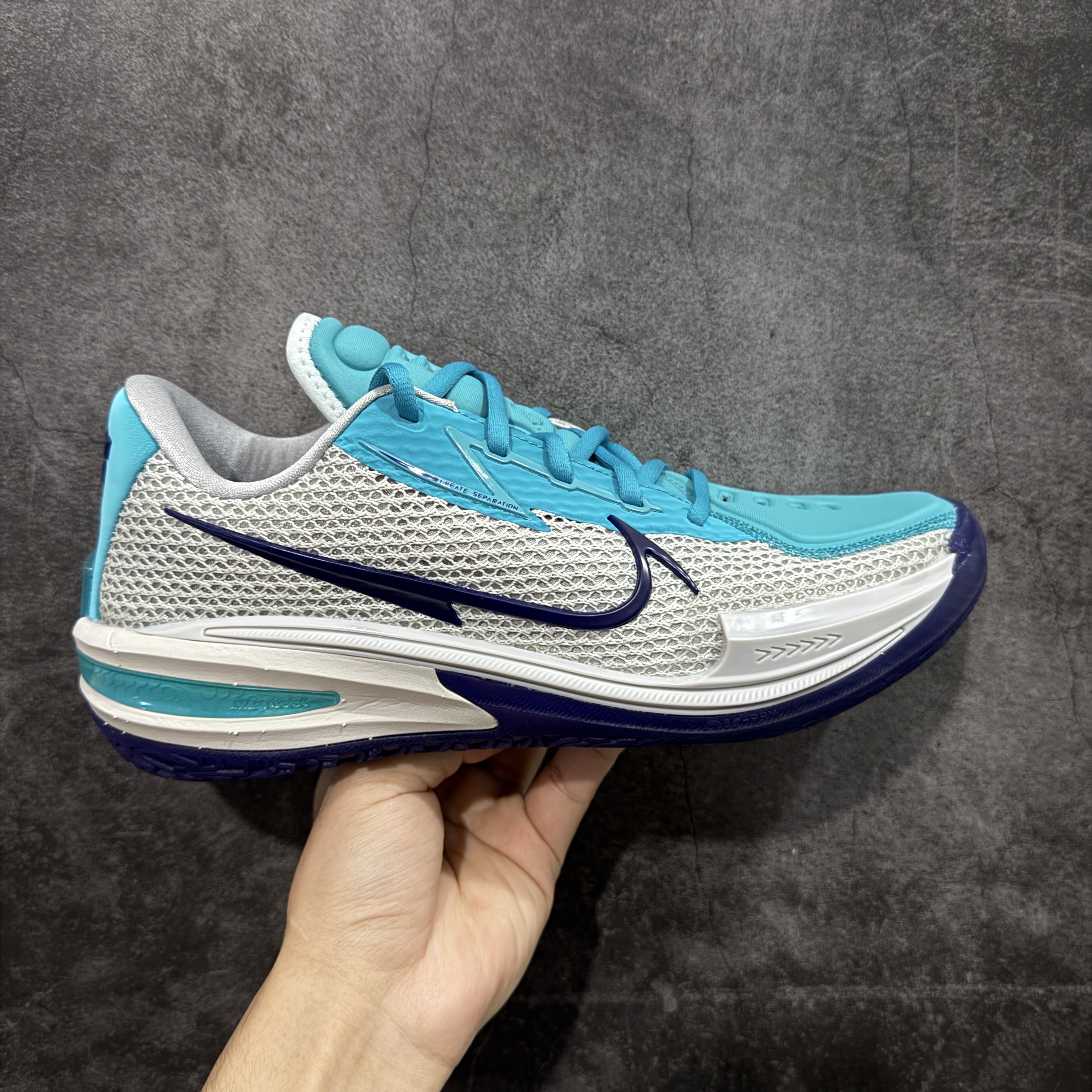 XO GT Cut 1 低筒  防滑耐磨 全掌氣墊 籃球鞋 實戰鞋 球鞋 波鞋 男鞋  EP灰蓝 