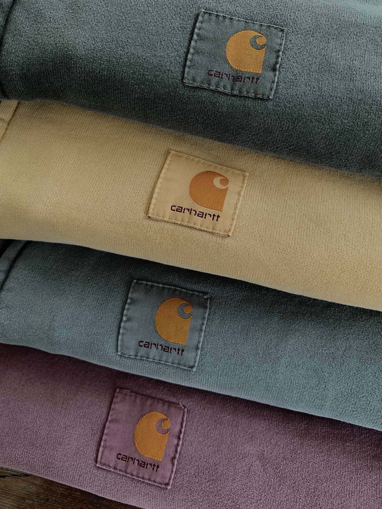  Carhartt WIP jacket 卡哈特 纯色 做旧 袋鼠袋 水洗开衫连帽卫衣 夹克 外套 男款  I029524-0WG-GD